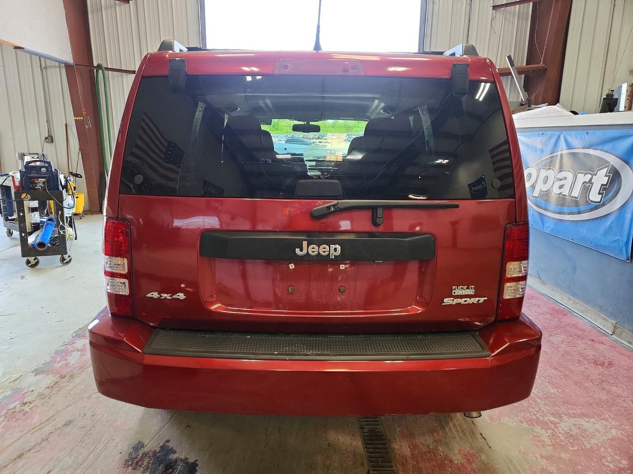 2012 Jeep Liberty Sport Burgundy vin: 1C4PJMAK7CW109768
