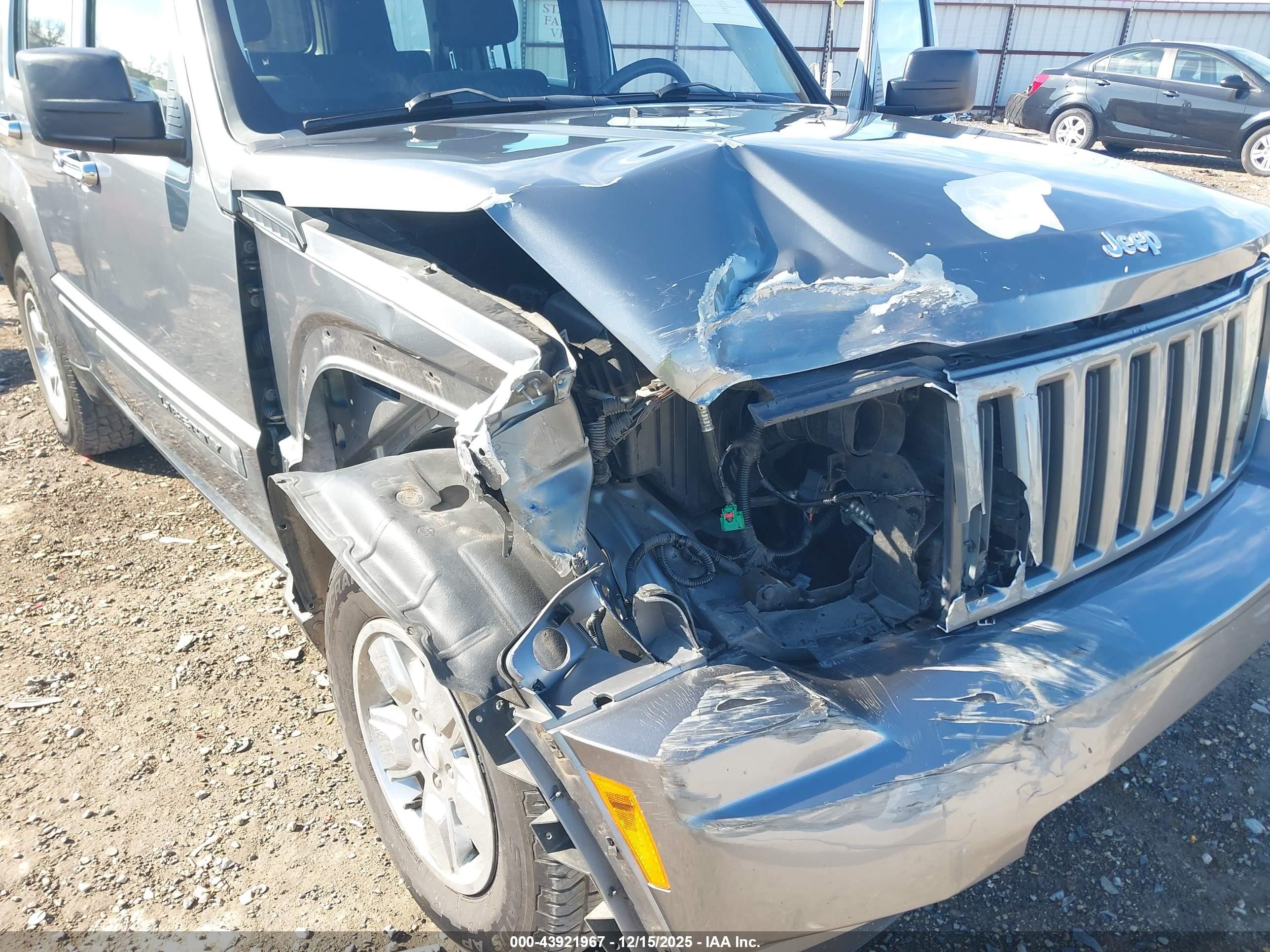 2012 Jeep Liberty Sport Gray vin: 1C4PJMAK7CW110323