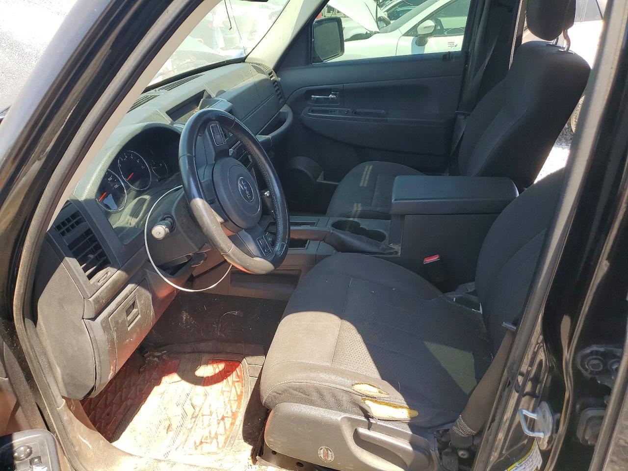 2012 Jeep Liberty Sport Black vin: 1C4PJMAK7CW125372