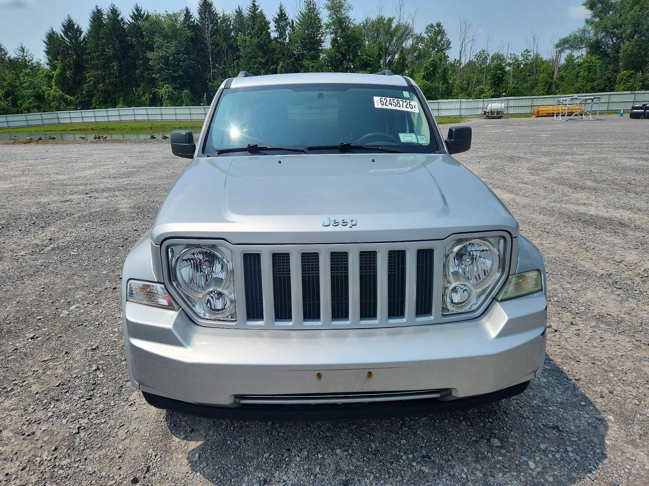 2012 Jeep Liberty Sport Серебряный vin: 1C4PJMAK7CW130832