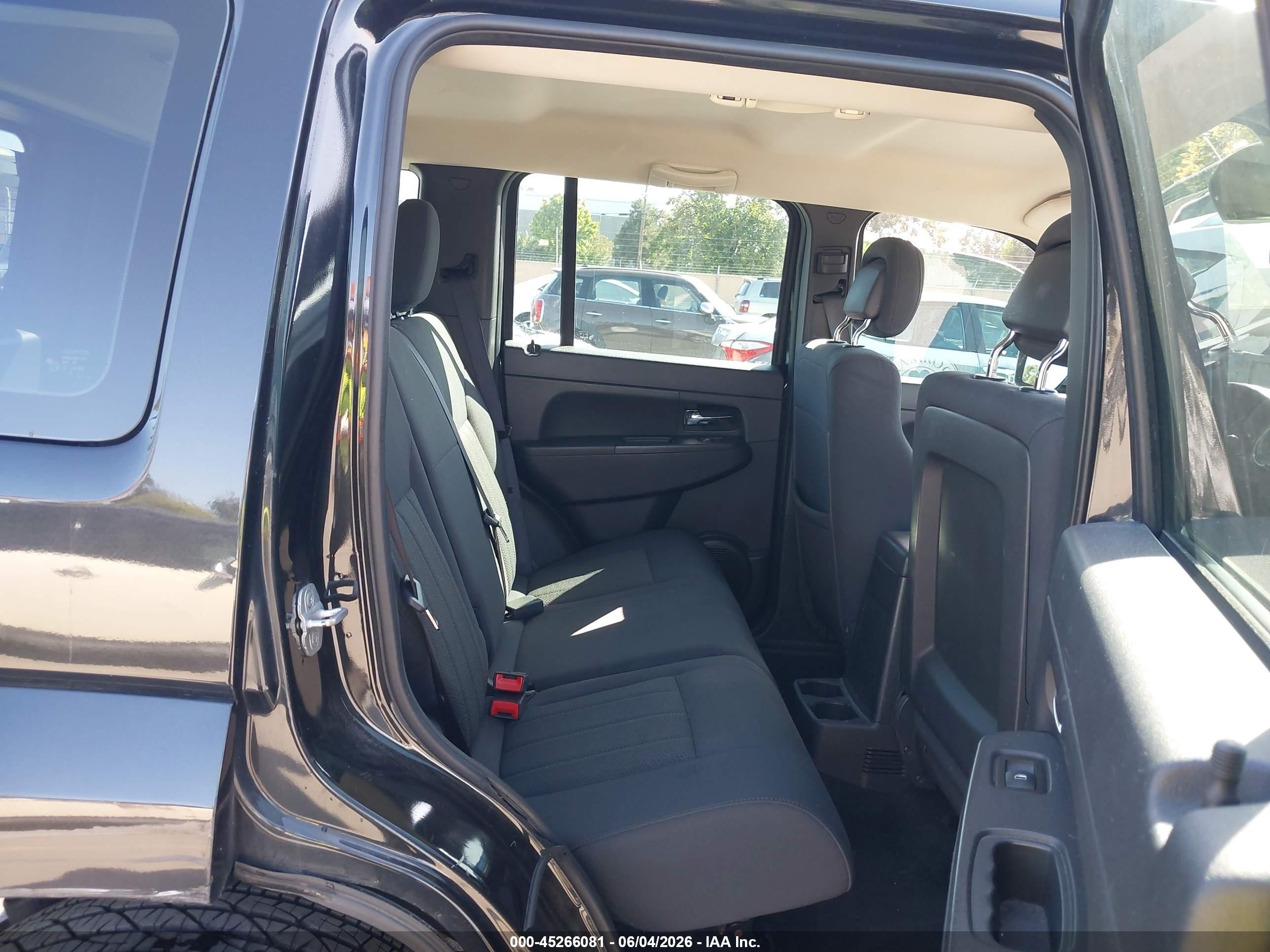 2012 Jeep Liberty Sport Black vin: 1C4PJMAK7CW167282