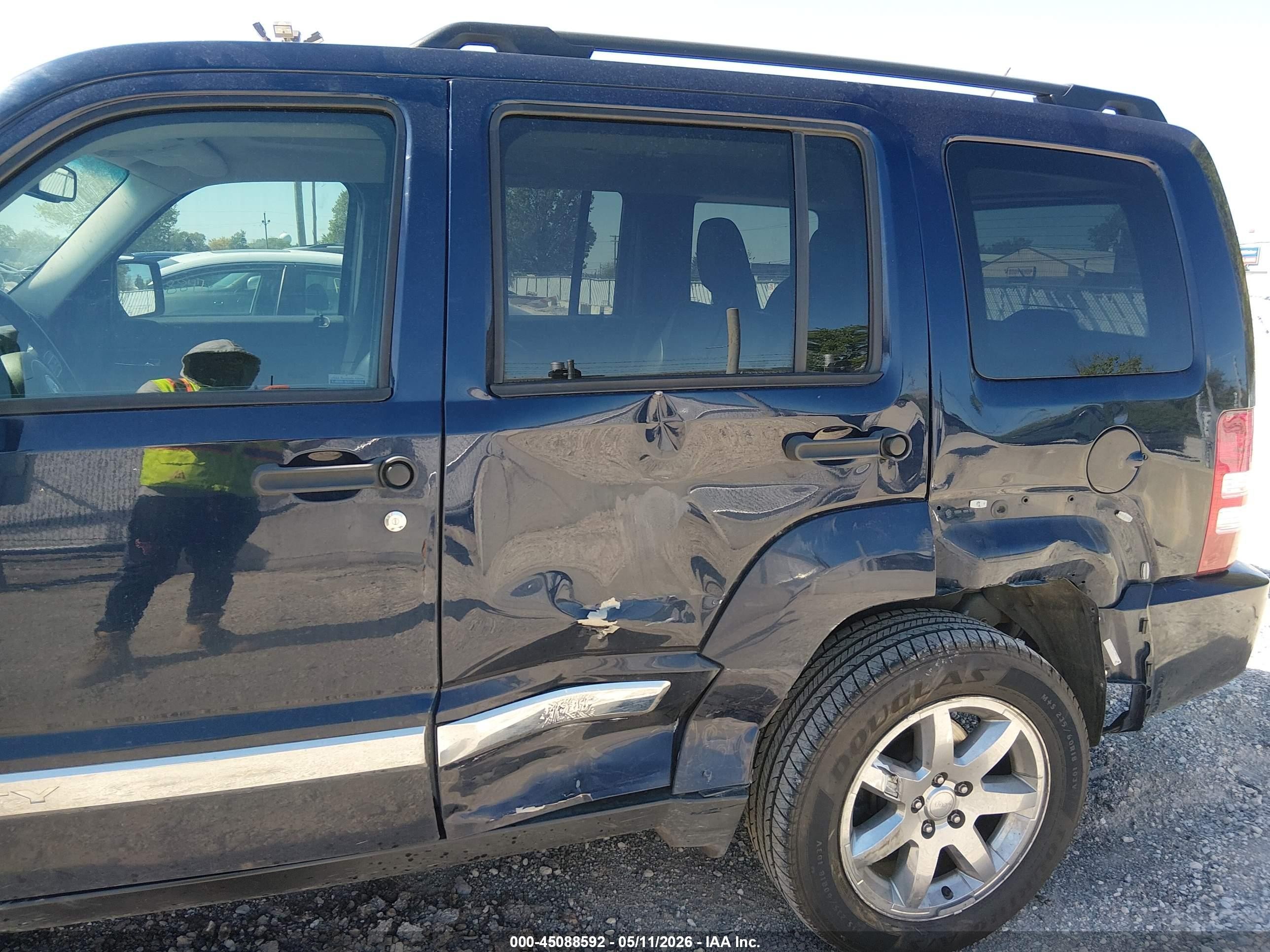 2012 Jeep Liberty Sport Blue vin: 1C4PJMAK7CW199388