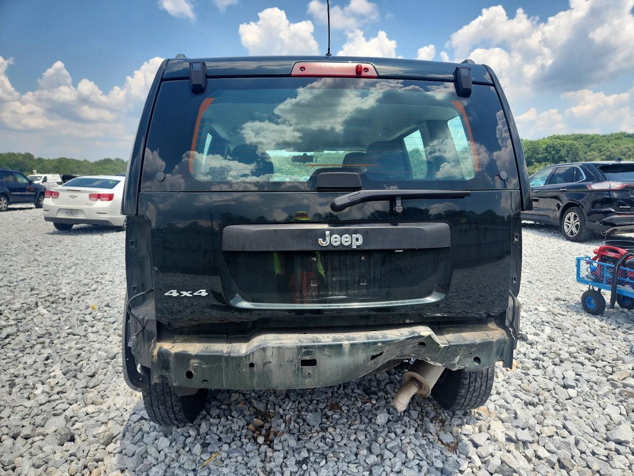2012 Jeep Liberty Sport Черный vin: 1C4PJMAK7CW202323