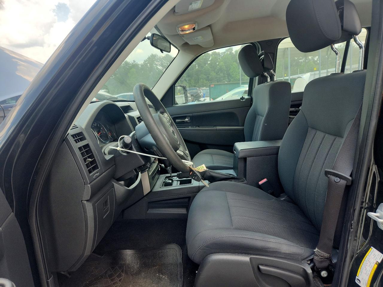 2012 Jeep Liberty Sport Черный vin: 1C4PJMAK7CW202323