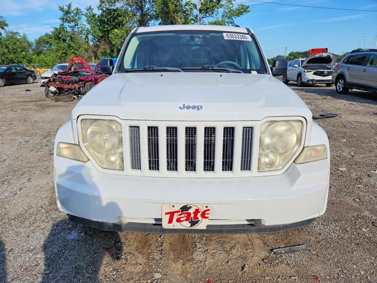 2012 Jeep Liberty Sport Белый vin: 1C4PJMAK7CW202807
