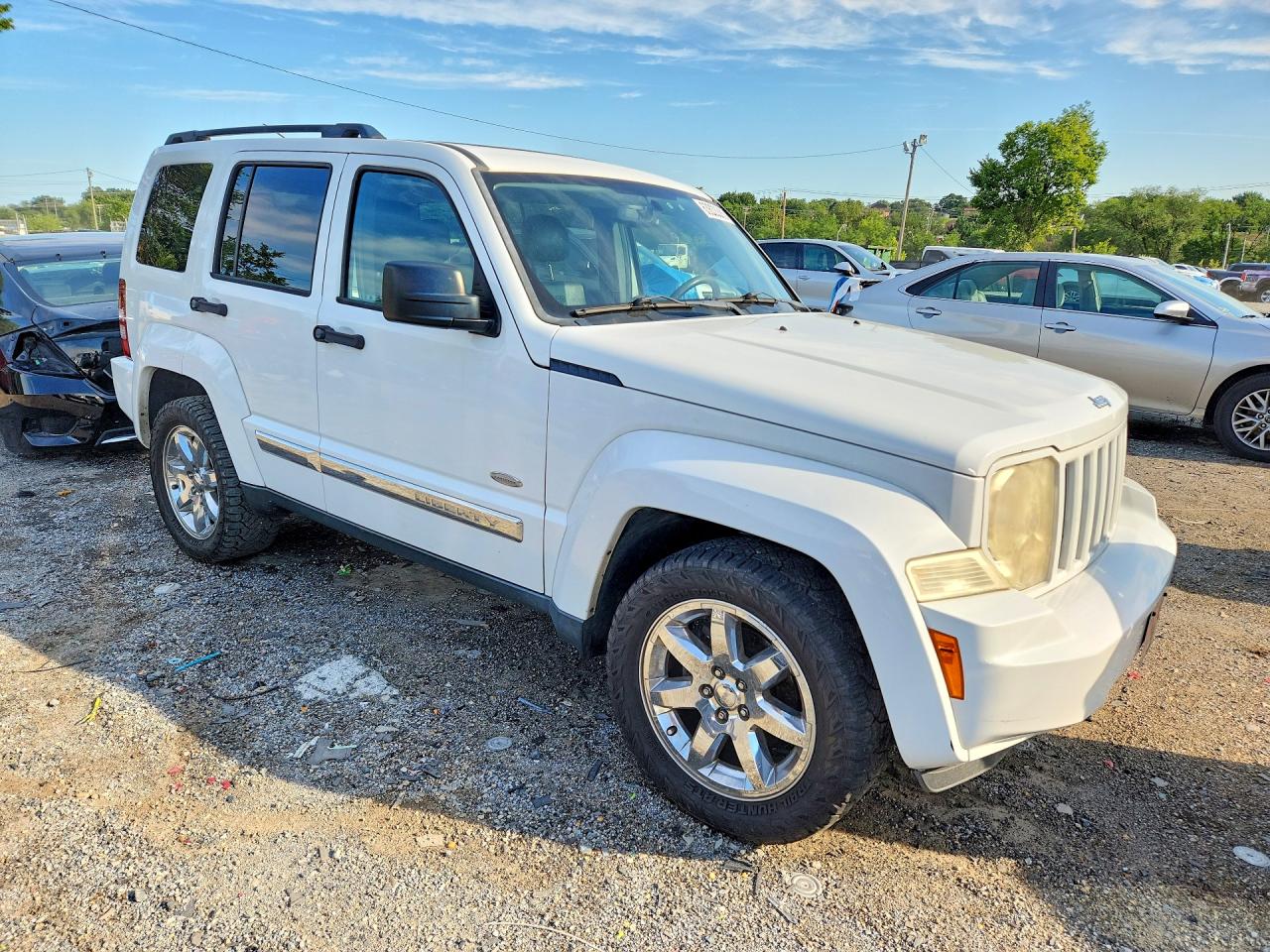 2012 Jeep Liberty Sport Белый vin: 1C4PJMAK7CW202807