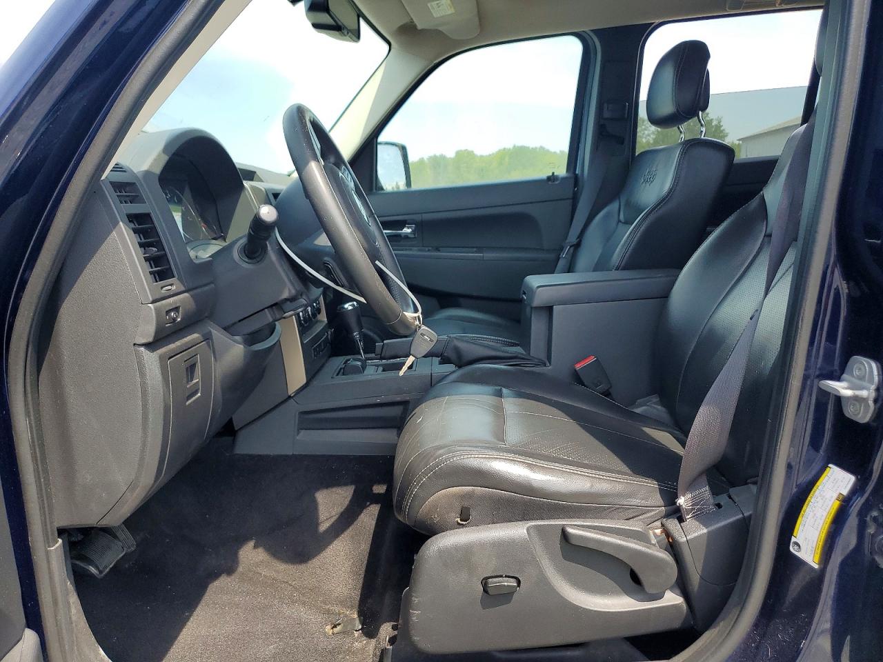 2012 Jeep Liberty Sport Синий vin: 1C4PJMAK7CW203651