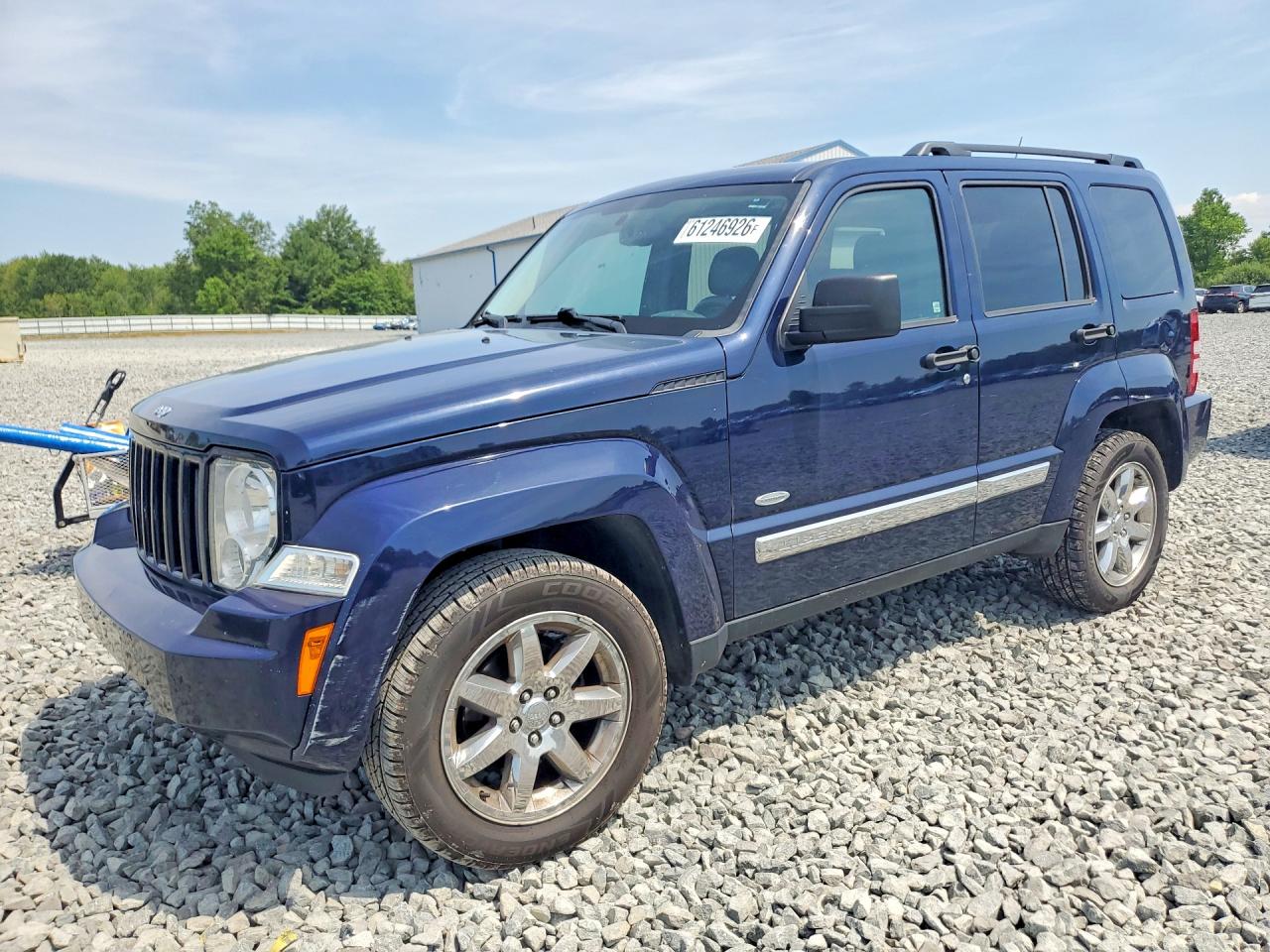 2012 Jeep Liberty Sport Синий vin: 1C4PJMAK7CW203651