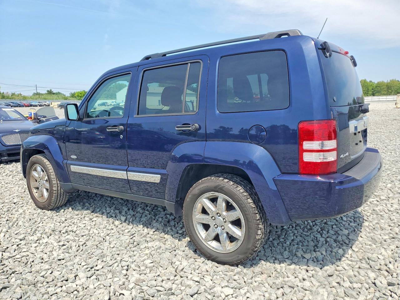 2012 Jeep Liberty Sport Синий vin: 1C4PJMAK7CW203651