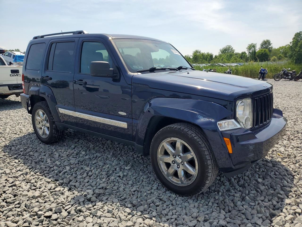 2012 Jeep Liberty Sport Синий vin: 1C4PJMAK7CW203651