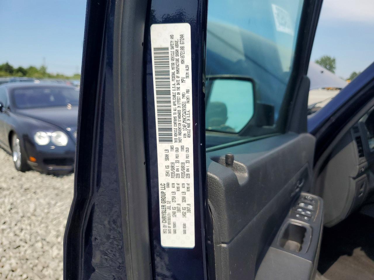 2012 Jeep Liberty Sport Синий vin: 1C4PJMAK7CW203651