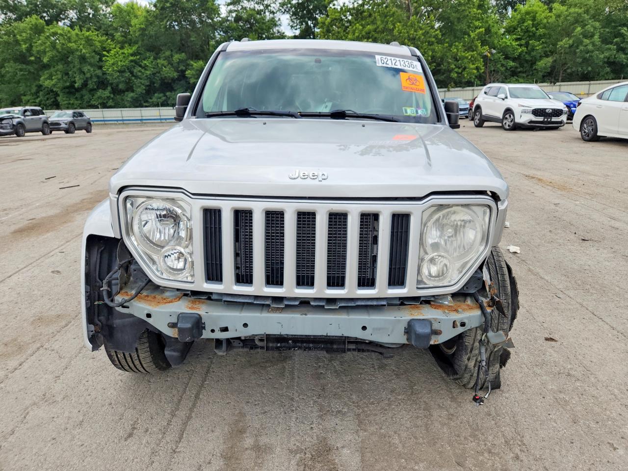 2012 Jeep Liberty Sport Silver vin: 1C4PJMAK7CW205559
