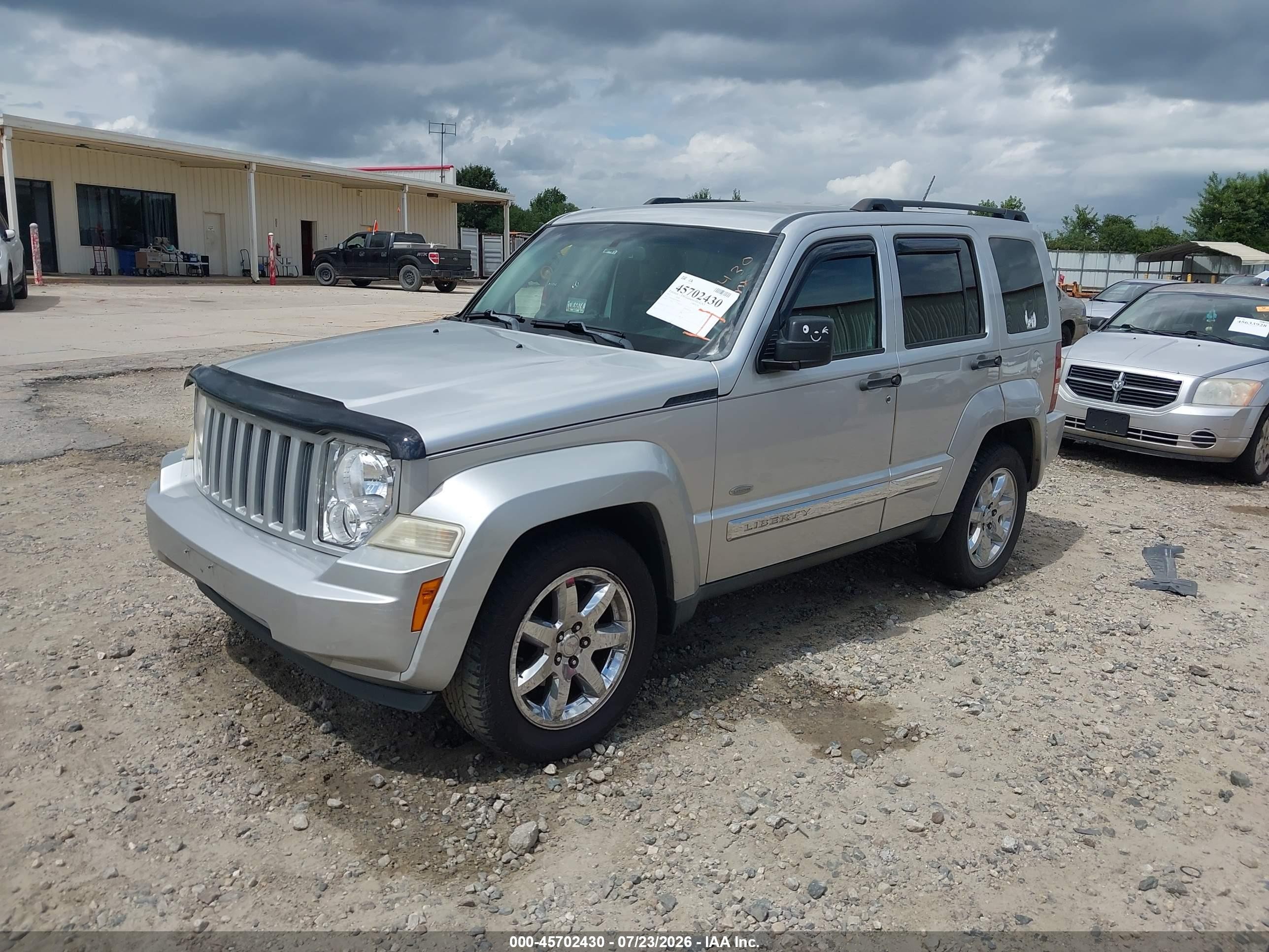 2012 Jeep Liberty Sport Gray vin: 1C4PJMAK7CW206033