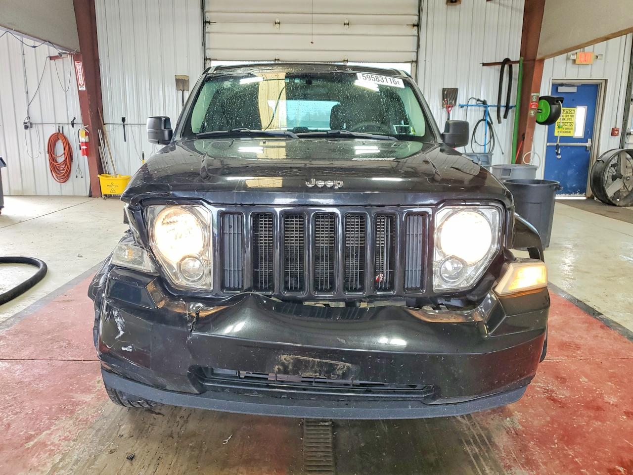 2012 Jeep Liberty Sport Black vin: 1C4PJMAK8CW105163