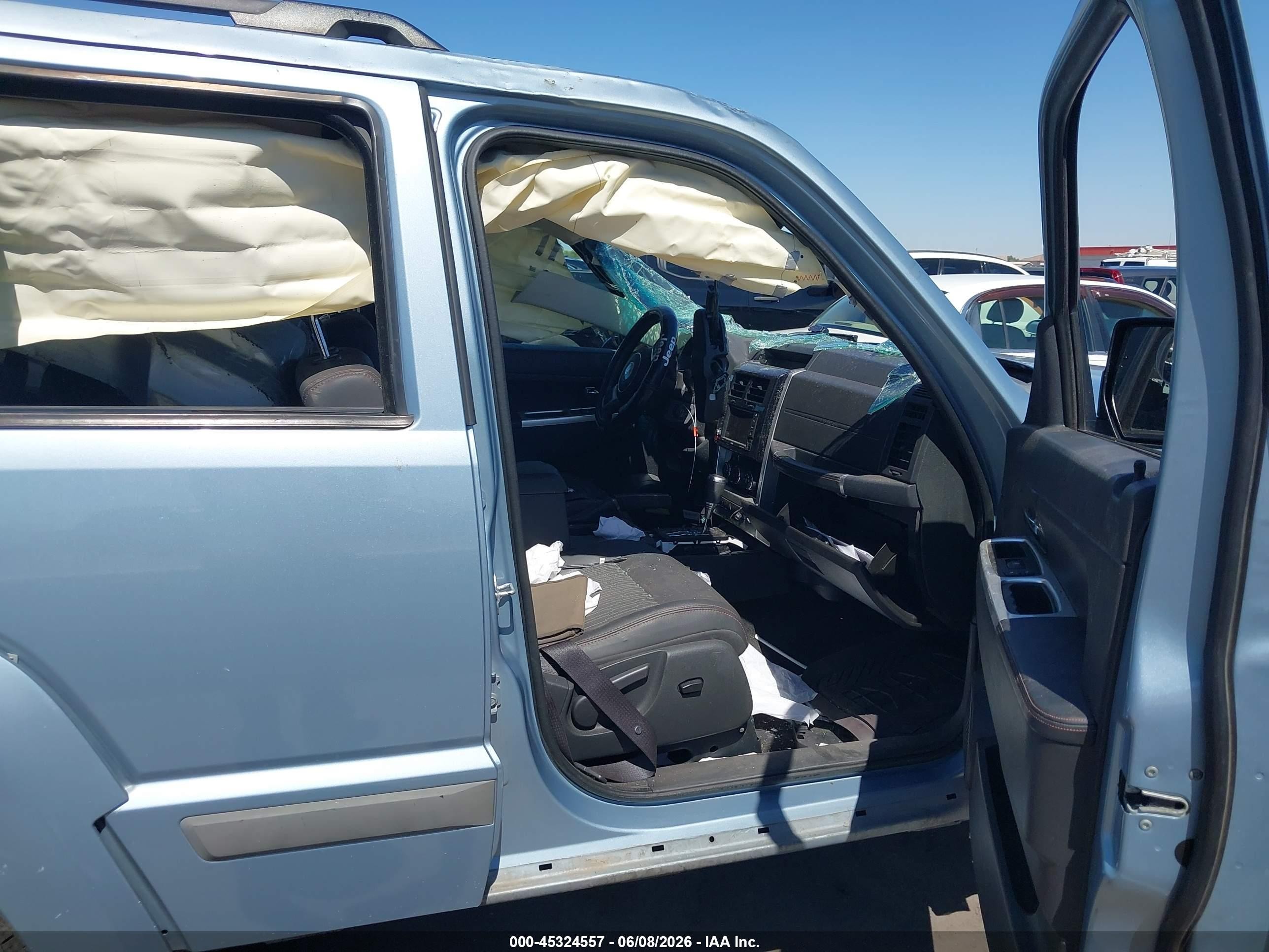 2012 Jeep Liberty Sport Light Blue vin: 1C4PJMAK8CW132587