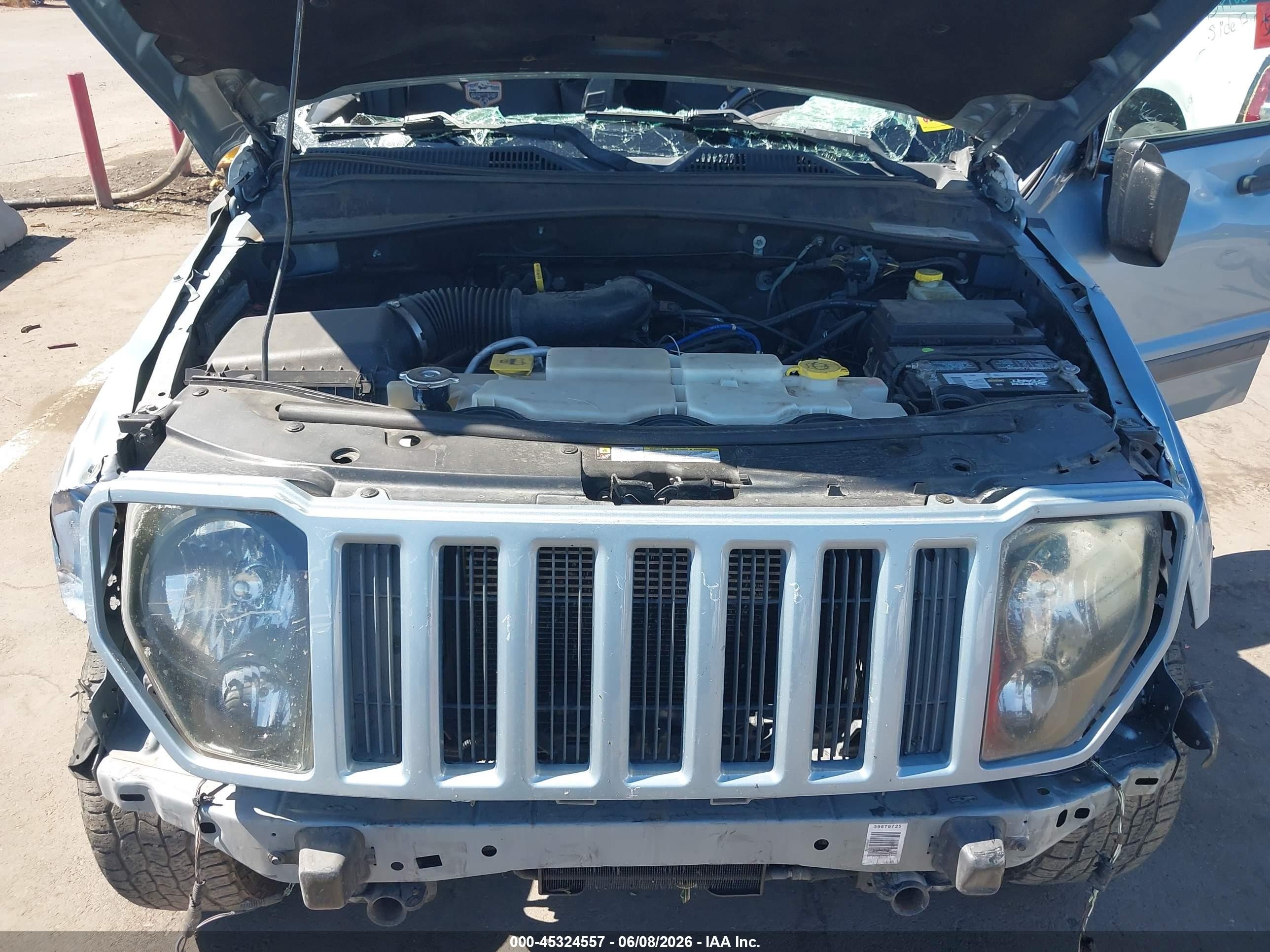 2012 Jeep Liberty Sport Light Blue vin: 1C4PJMAK8CW132587