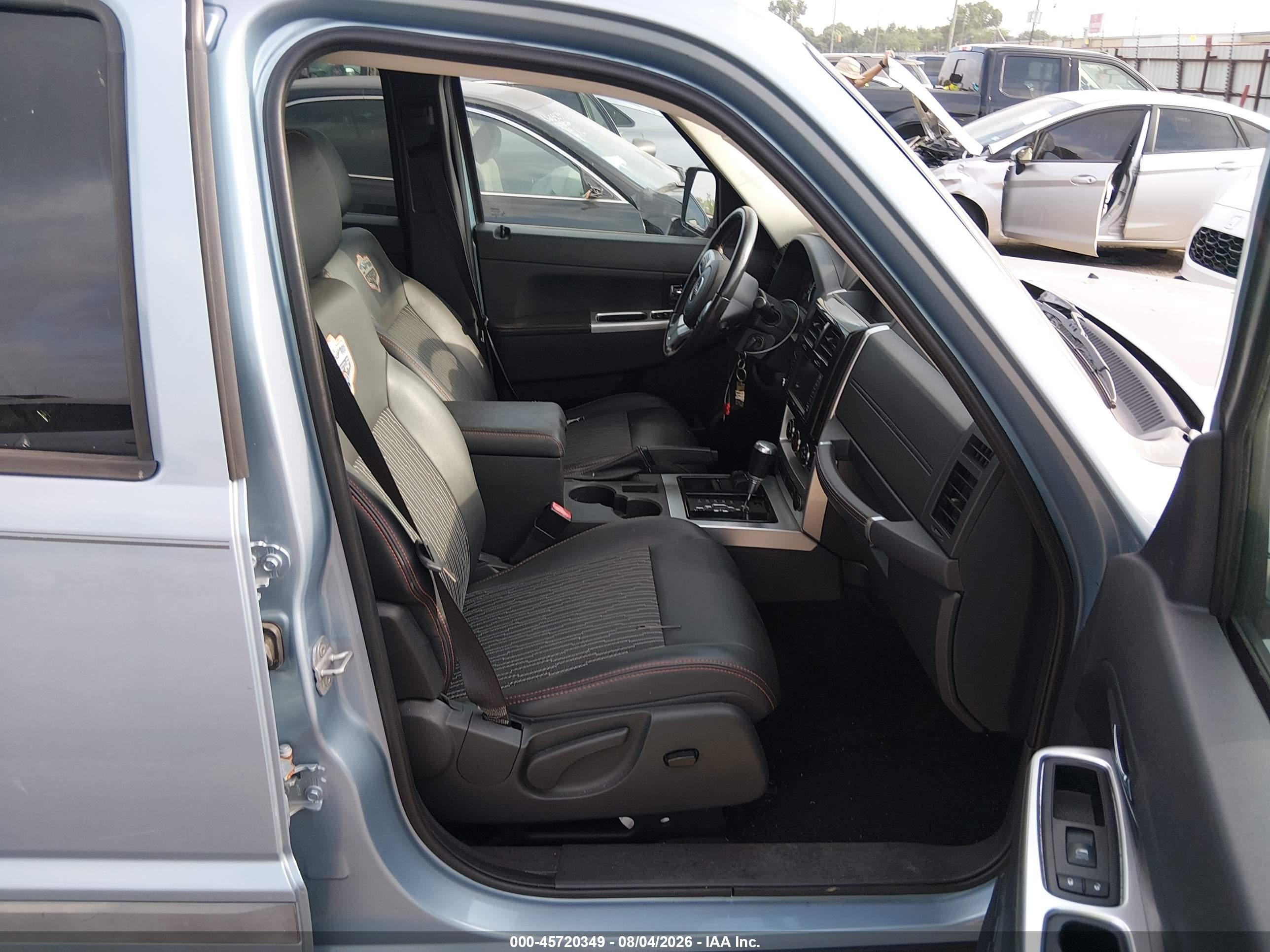 2012 Jeep Liberty Sport Blue vin: 1C4PJMAK8CW132993