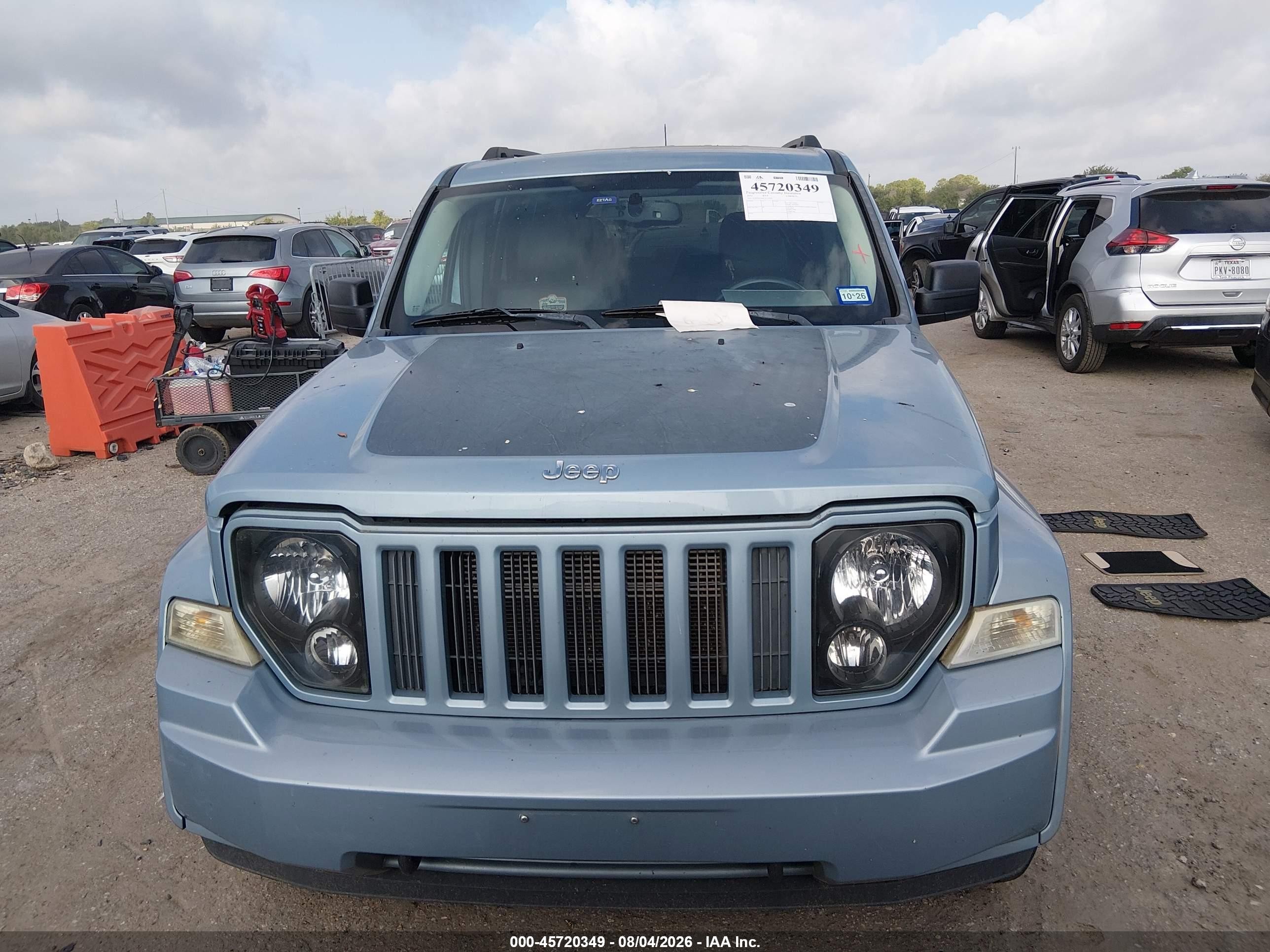 2012 Jeep Liberty Sport Blue vin: 1C4PJMAK8CW132993