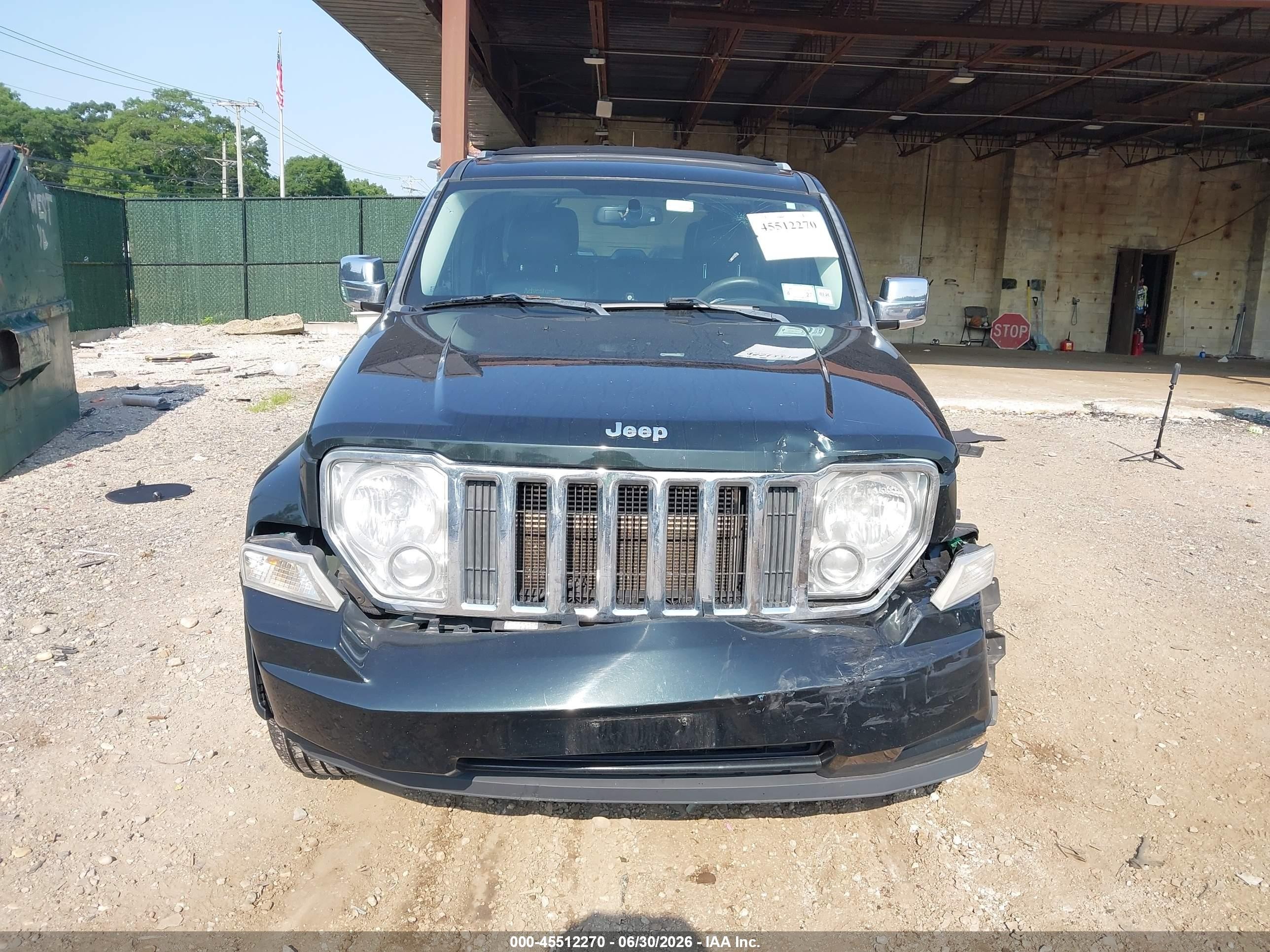 2012 Jeep Liberty Sport Black vin: 1C4PJMAK8CW137367