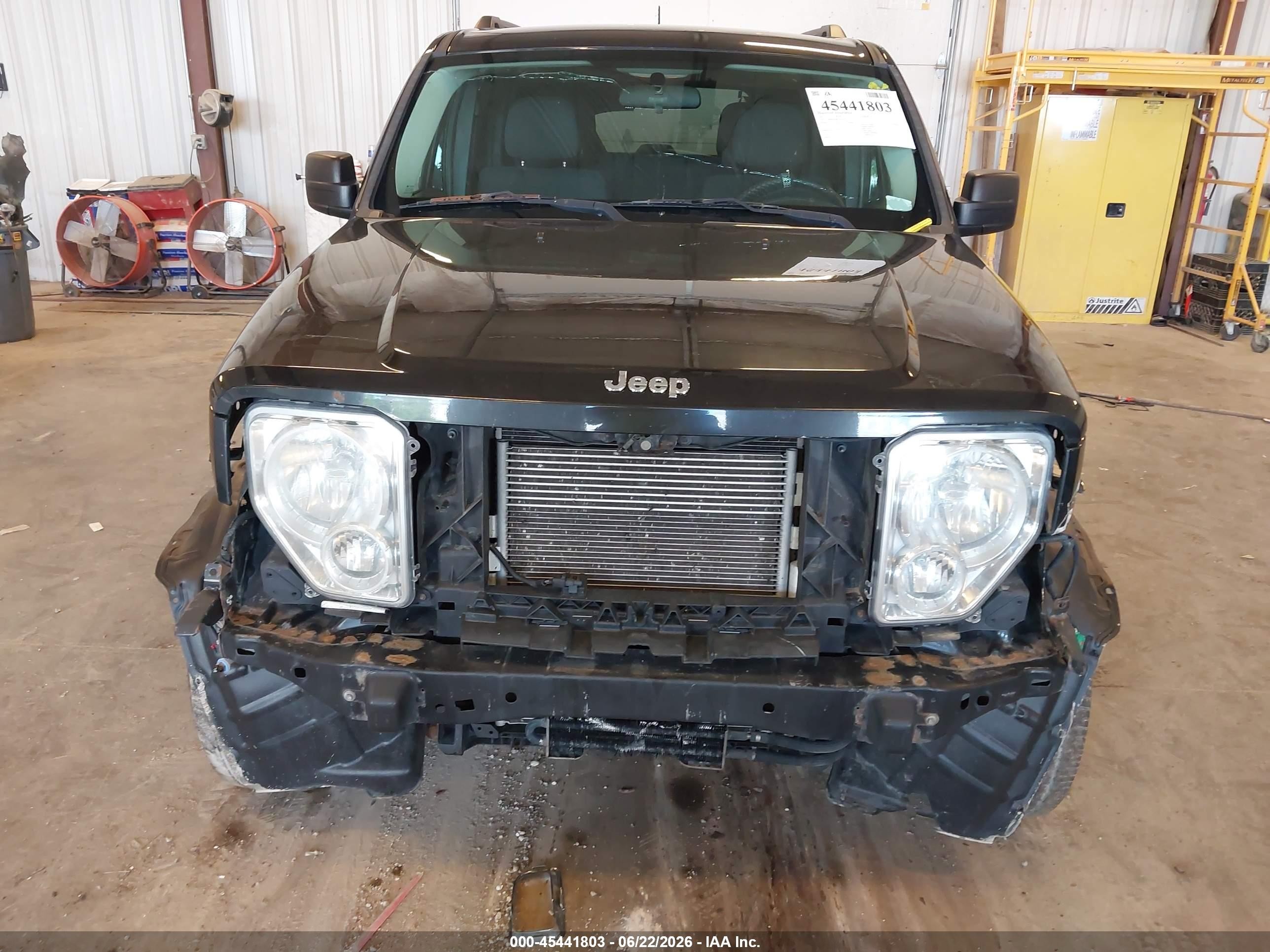 2012 Jeep Liberty Sport Black vin: 1C4PJMAK8CW151012