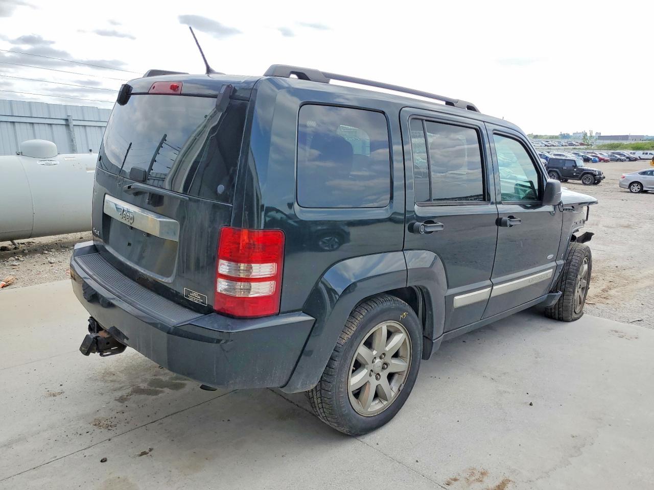 2012 Jeep Liberty Sport Black vin: 1C4PJMAK8CW187685