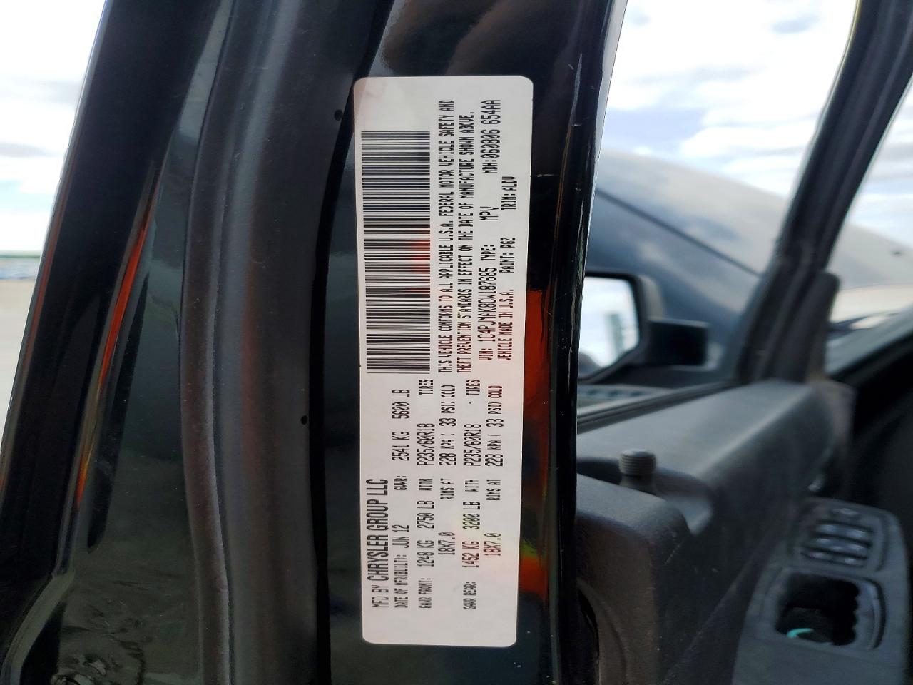2012 Jeep Liberty Sport Black vin: 1C4PJMAK8CW187685