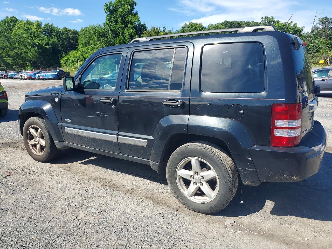 2012 Jeep Liberty Sport Black vin: 1C4PJMAK8CW214612