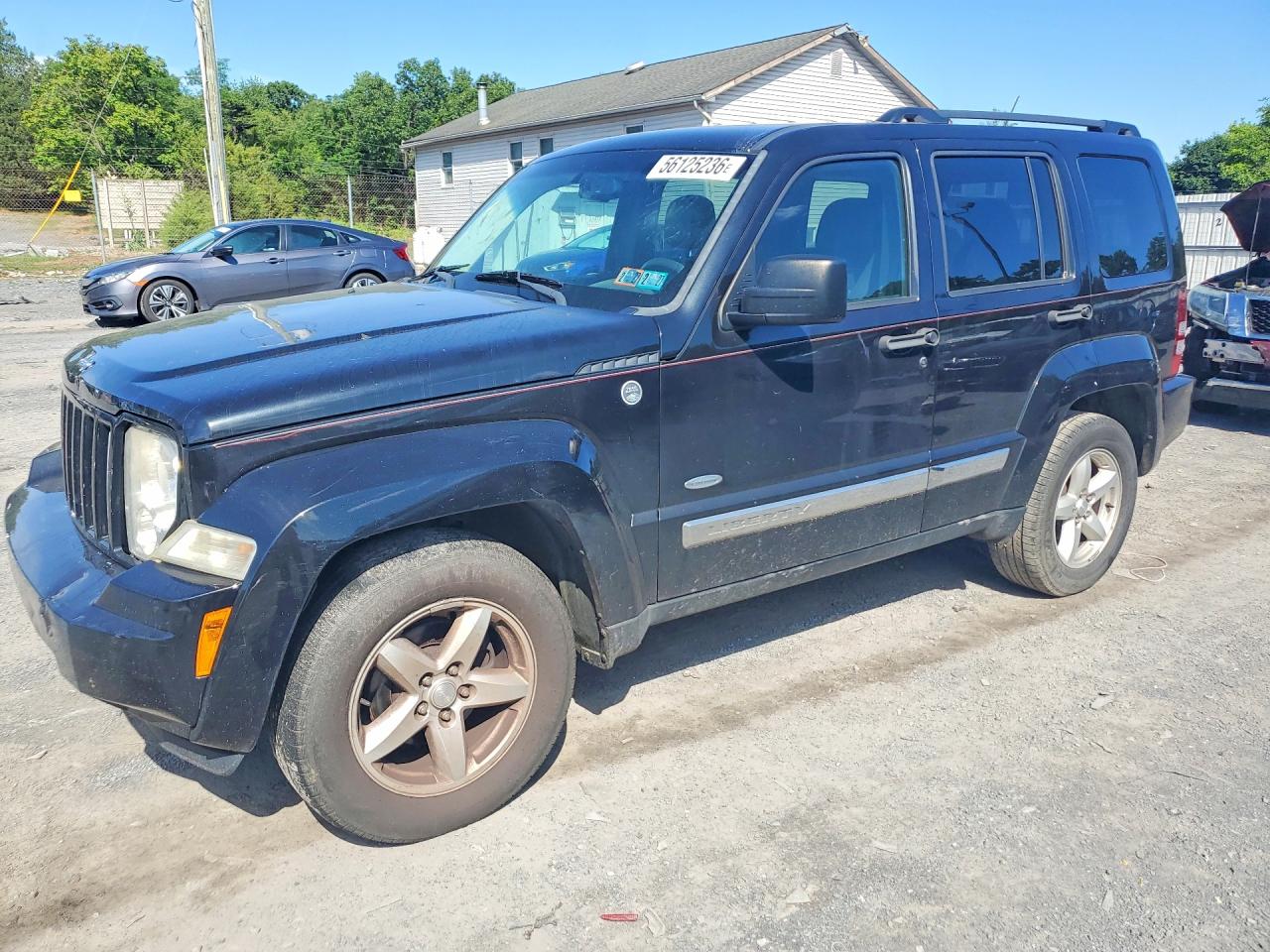 2012 Jeep Liberty Sport Black vin: 1C4PJMAK8CW214612
