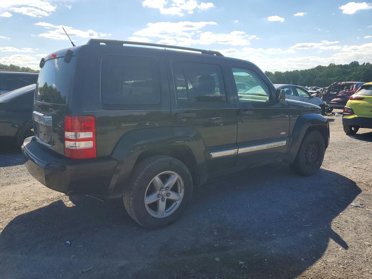 2012 Jeep Liberty Sport Black vin: 1C4PJMAK8CW214612