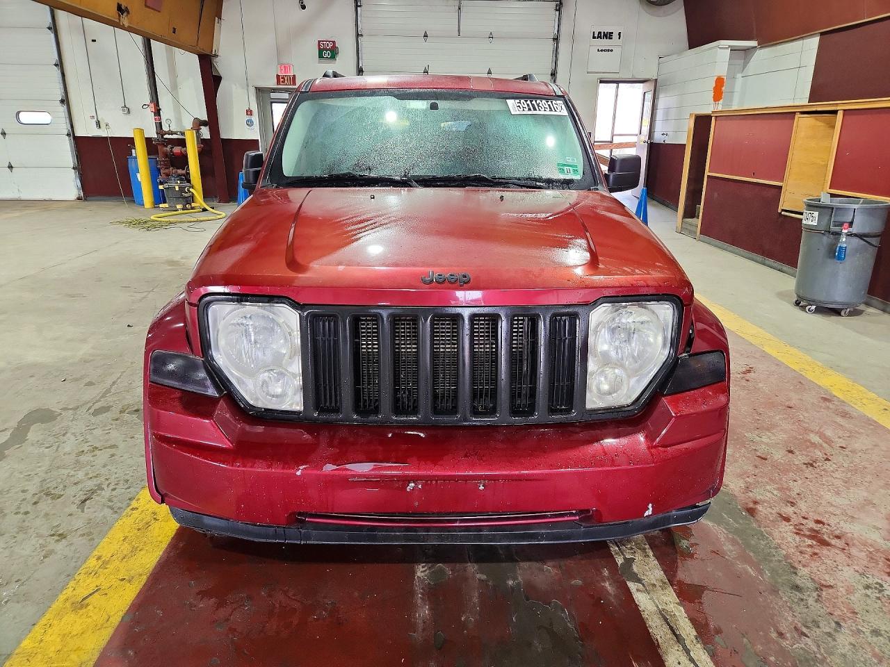 2012 Jeep Liberty Sport Бордовый vin: 1C4PJMAK9CW130878