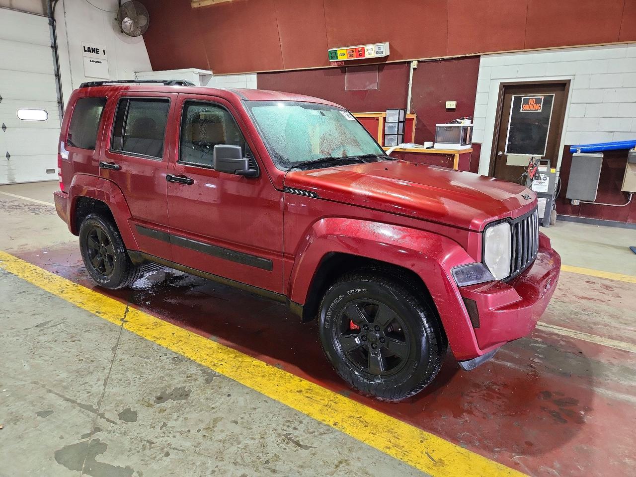 2012 Jeep Liberty Sport Бордовый vin: 1C4PJMAK9CW130878