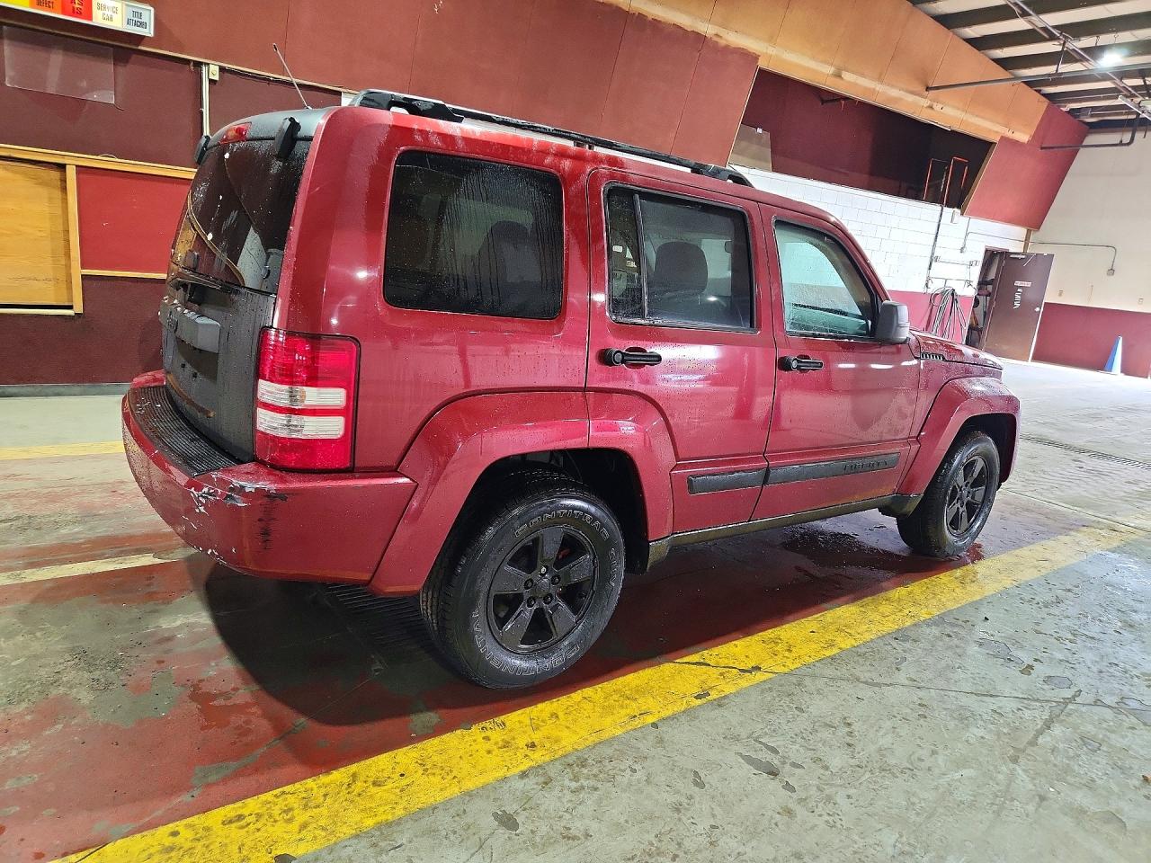 2012 Jeep Liberty Sport Бордовый vin: 1C4PJMAK9CW130878