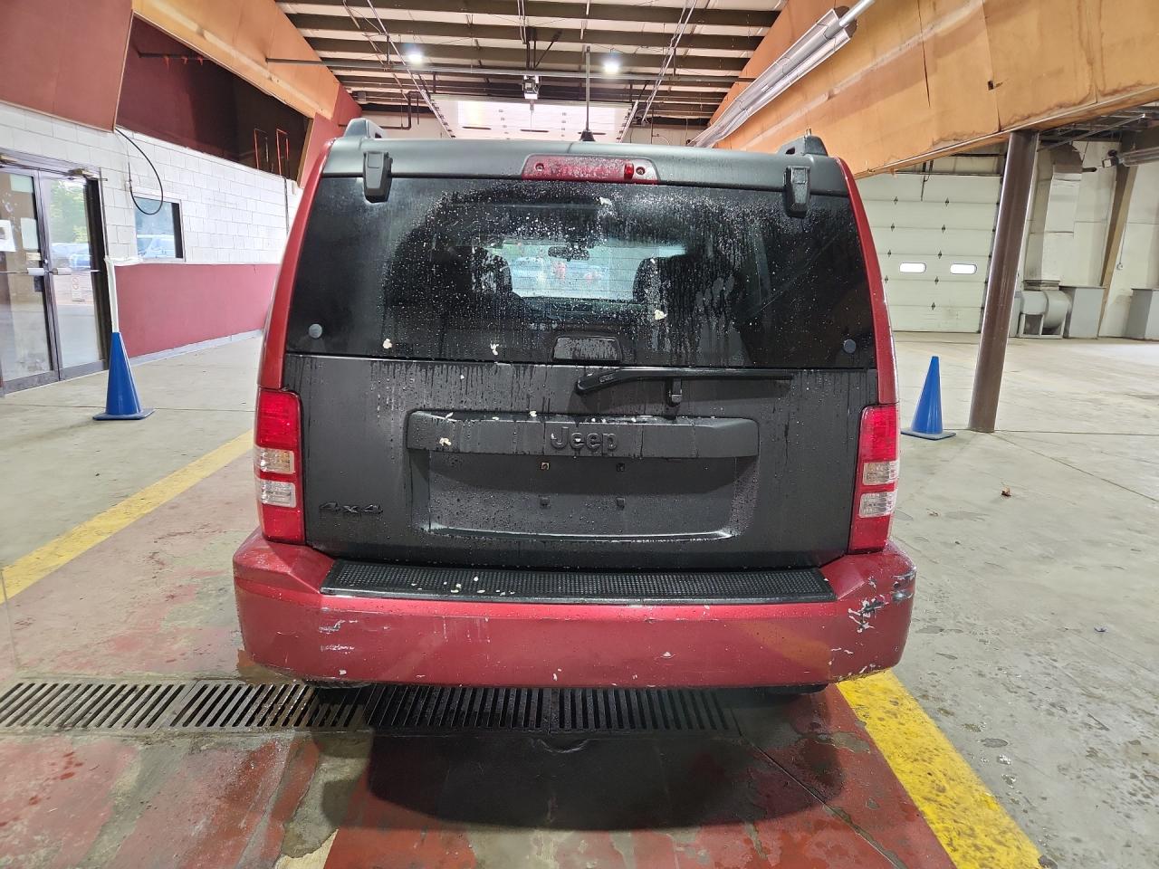 2012 Jeep Liberty Sport Бордовый vin: 1C4PJMAK9CW130878 Damage: Rear Bumper/Cover, Scraped, > 12 Inches