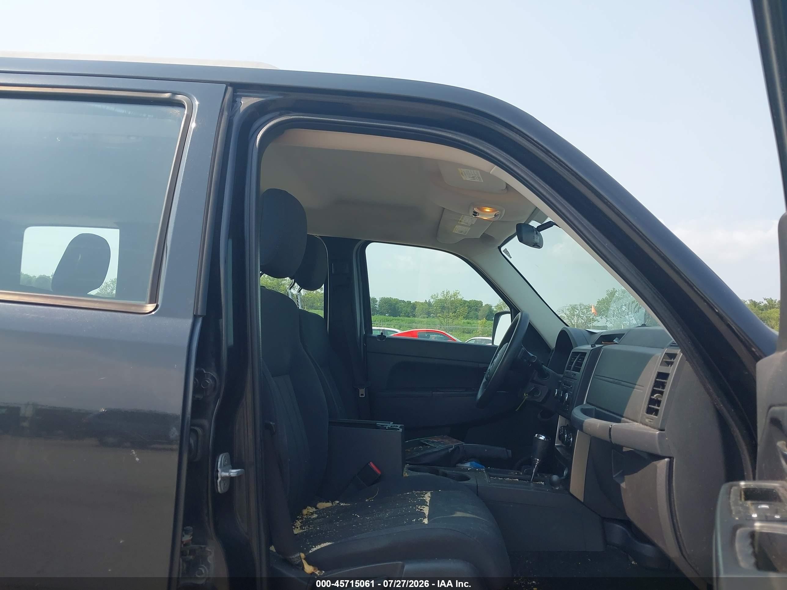 2012 Jeep Liberty Sport Black vin: 1C4PJMAK9CW133733