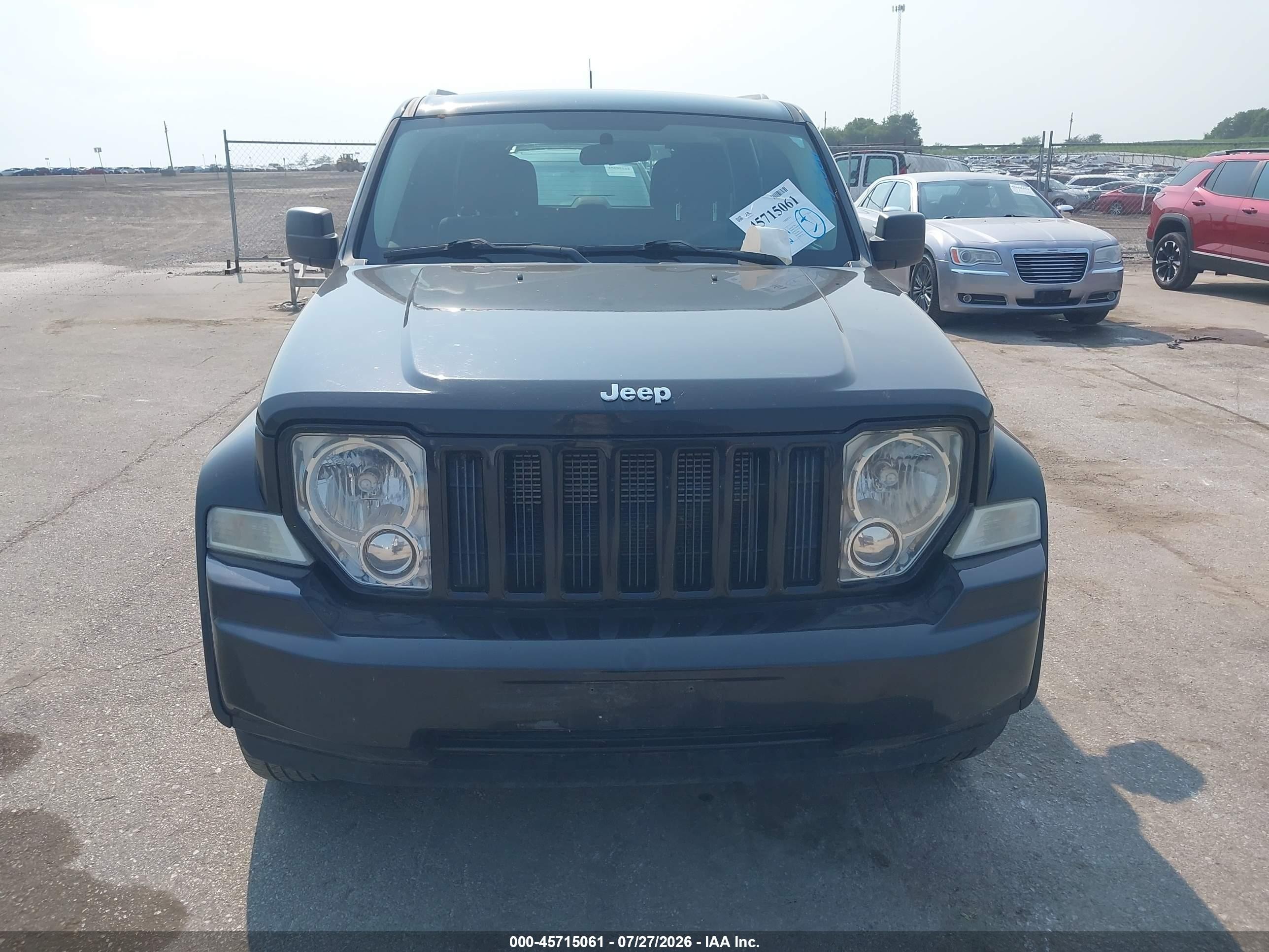 2012 Jeep Liberty Sport Black vin: 1C4PJMAK9CW133733