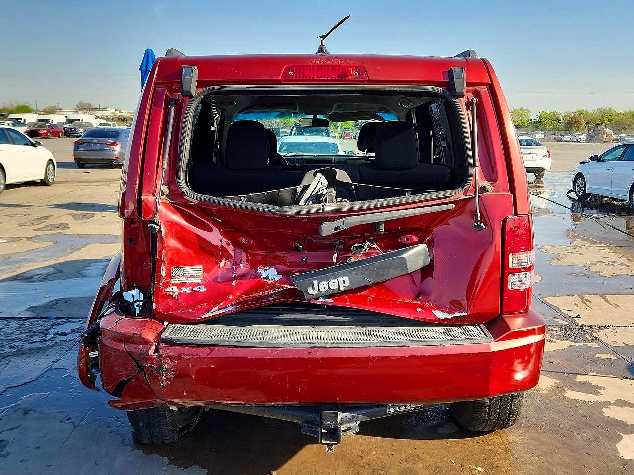 2012 Jeep Liberty Sport Burgundy vin: 1C4PJMAK9CW183287