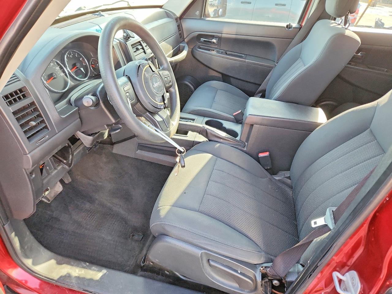 2012 Jeep Liberty Sport Burgundy vin: 1C4PJMAK9CW183287