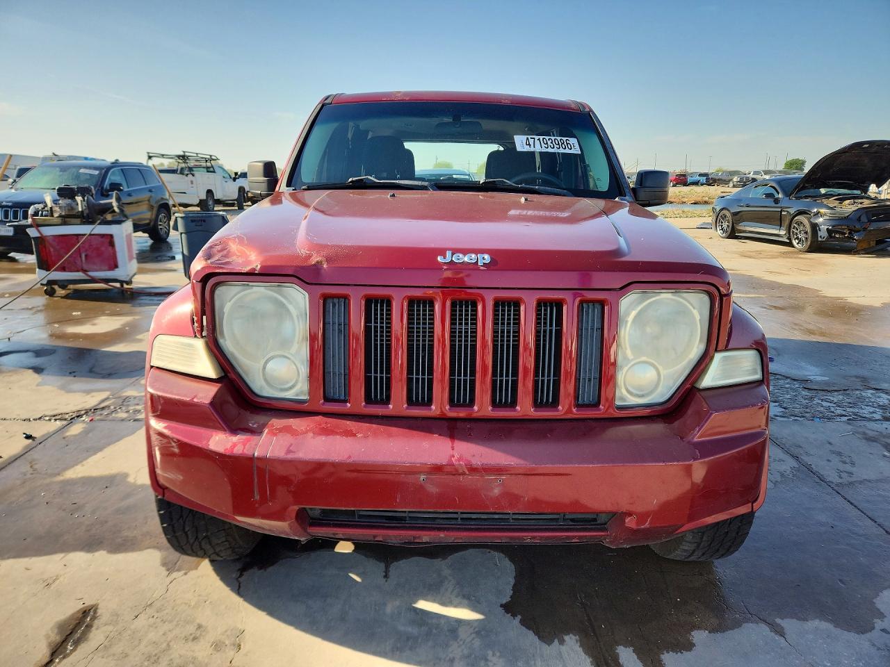 2012 Jeep Liberty Sport Burgundy vin: 1C4PJMAK9CW183287