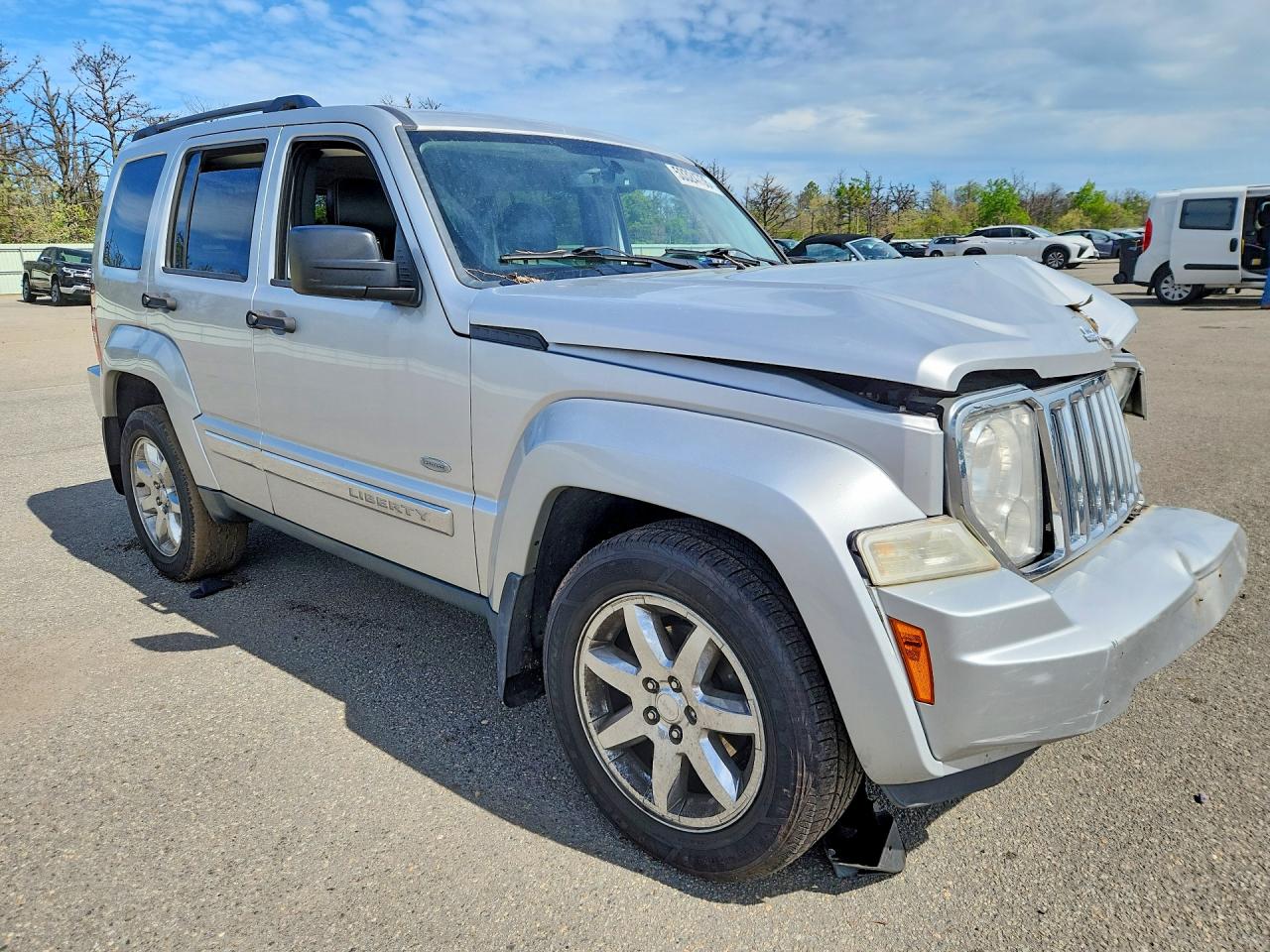 2012 Jeep Liberty Sport Silver vin: 1C4PJMAK9CW191809