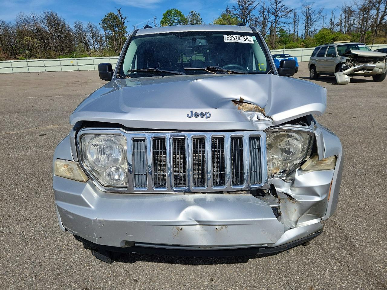 2012 Jeep Liberty Sport Silver vin: 1C4PJMAK9CW191809