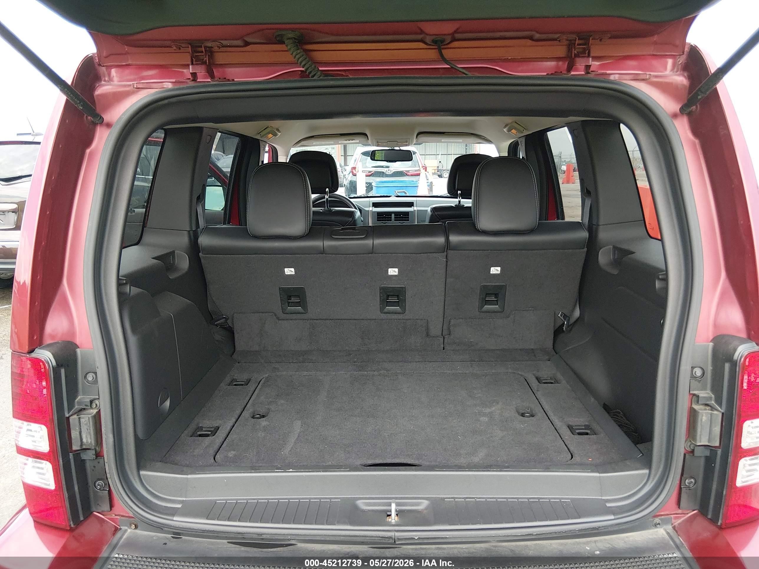 2012 Jeep Liberty Sport Red vin: 1C4PJMAK9CW203408