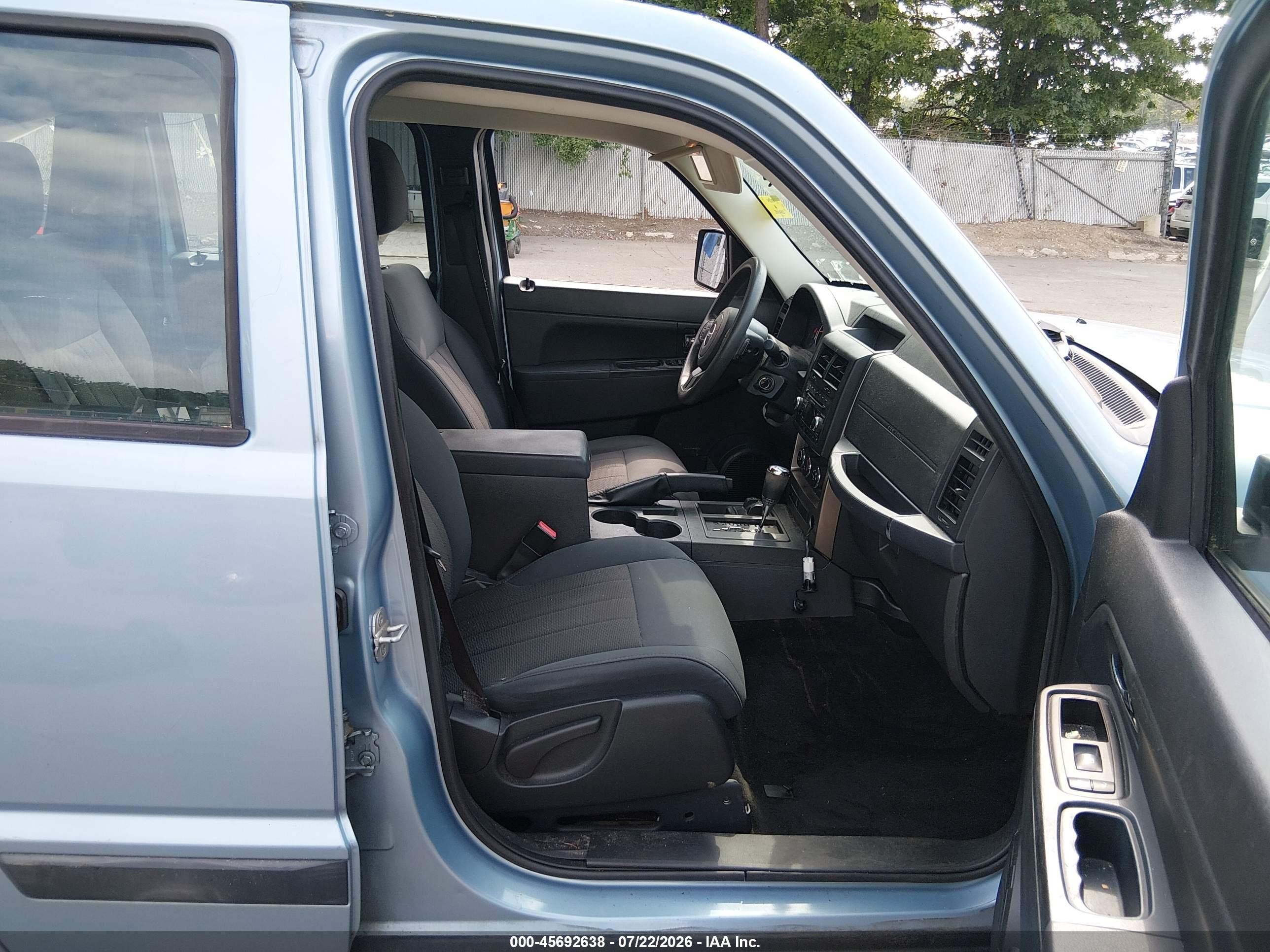 2012 Jeep Liberty Sport Синий vin: 1C4PJMAK9CW203733