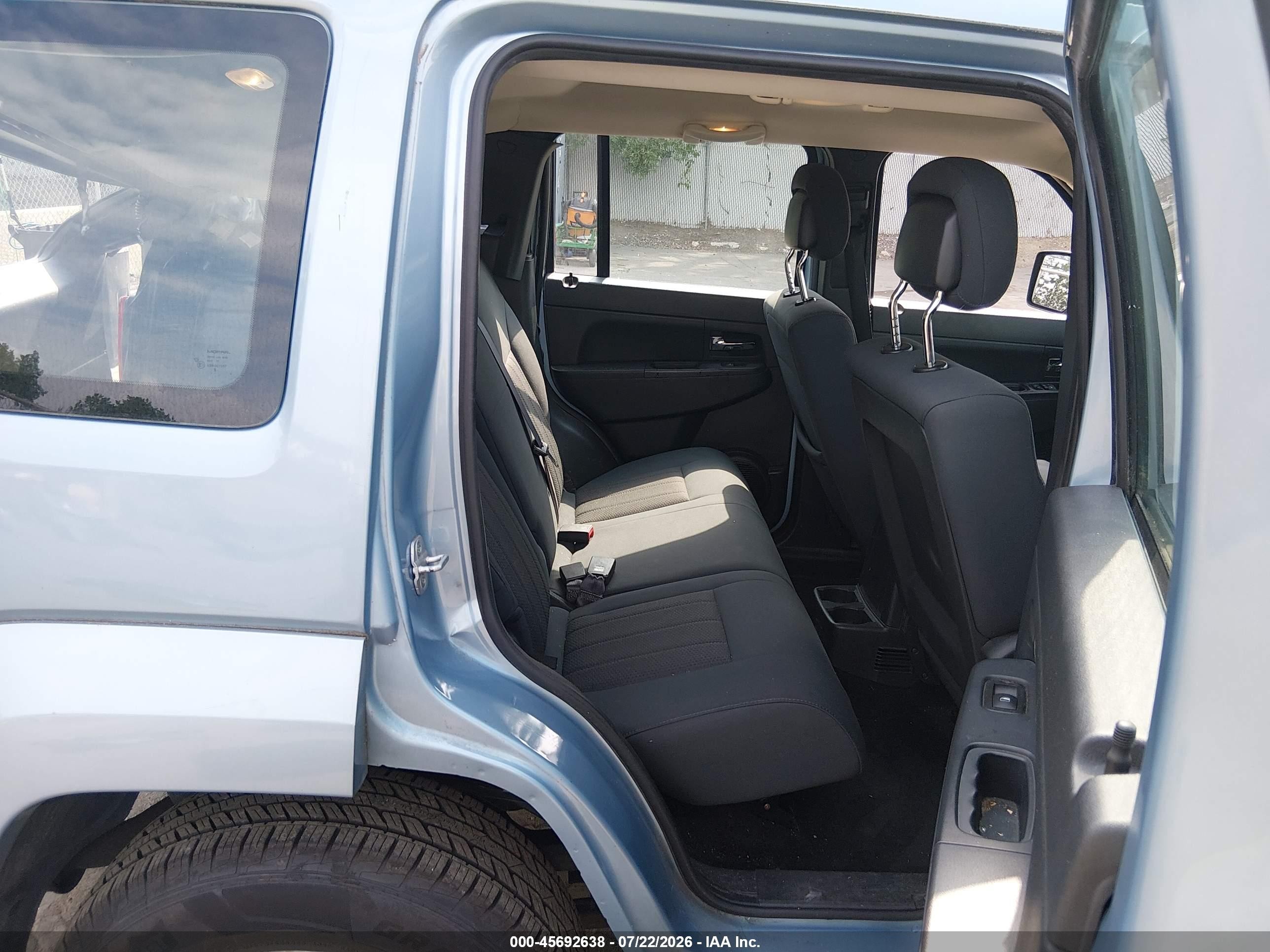 2012 Jeep Liberty Sport Синий vin: 1C4PJMAK9CW203733