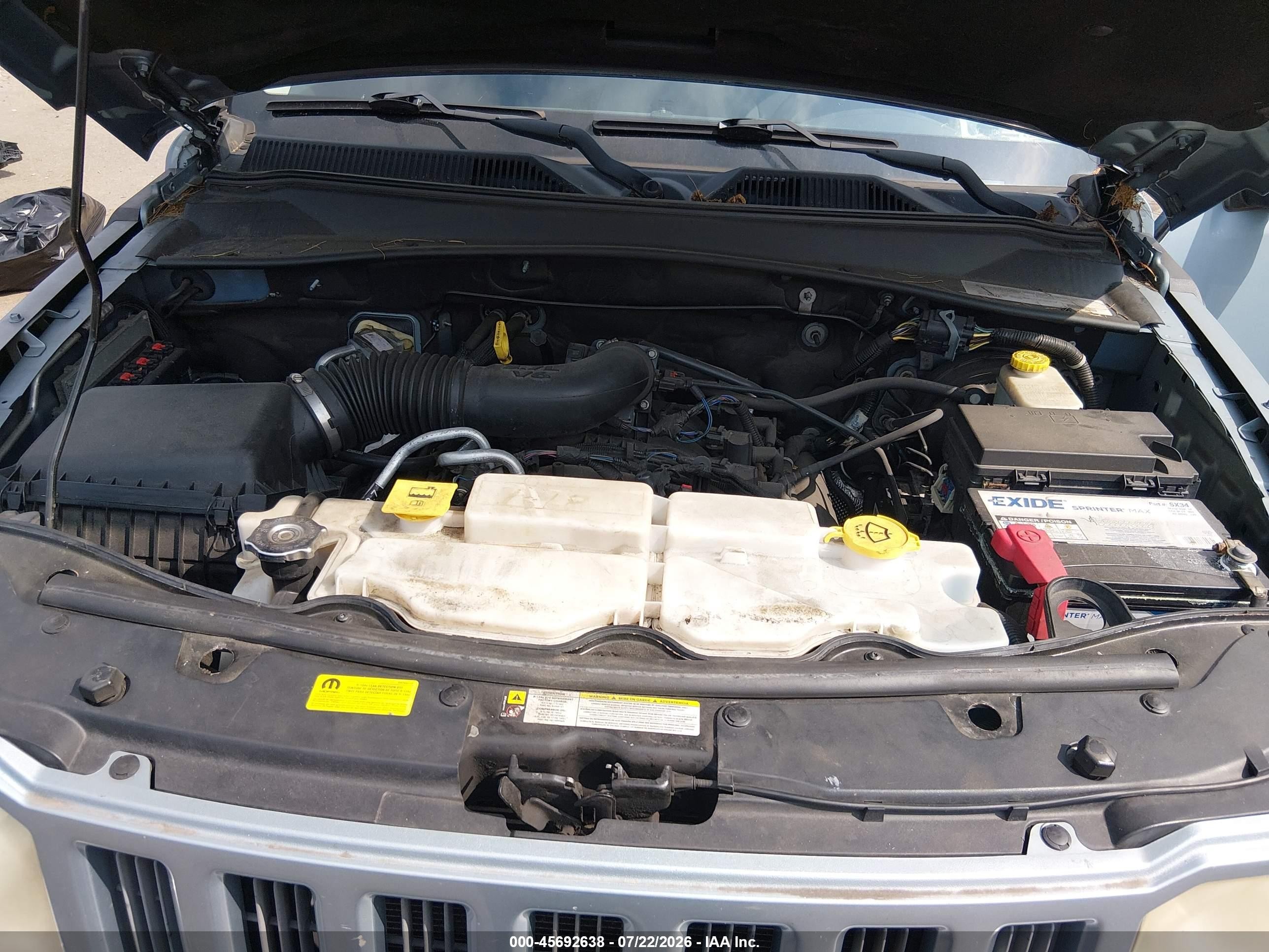 2012 Jeep Liberty Sport Синий vin: 1C4PJMAK9CW203733