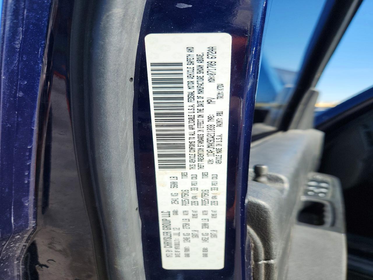 2012 Jeep Liberty Sport Blue vin: 1C4PJMAK9CW211038