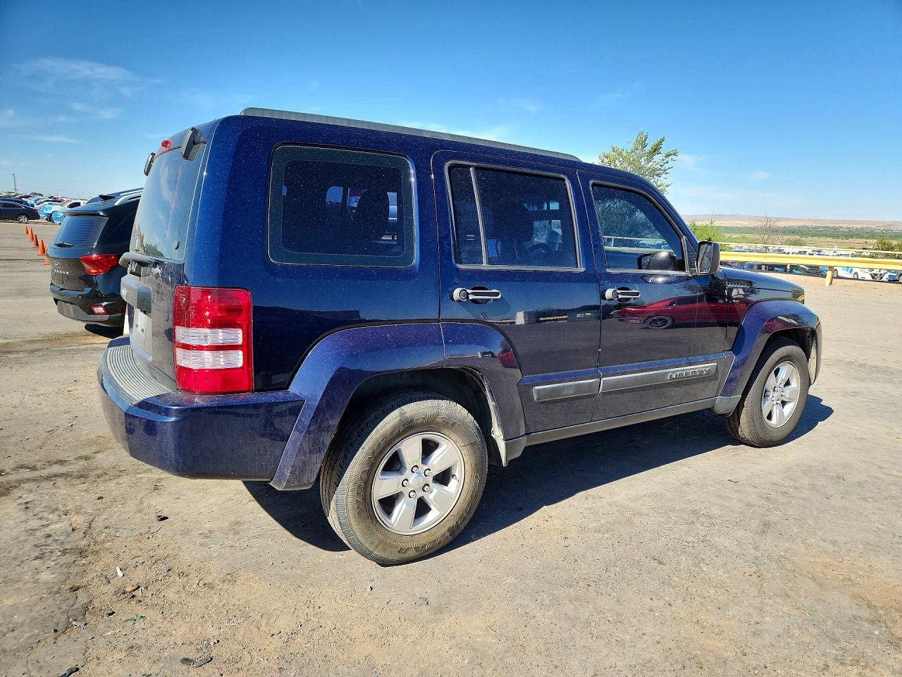 2012 Jeep Liberty Sport Blue vin: 1C4PJMAK9CW211038