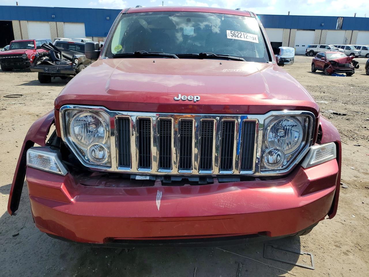 2012 Jeep Liberty Sport Красный vin: 1C4PJMAKXCW123051