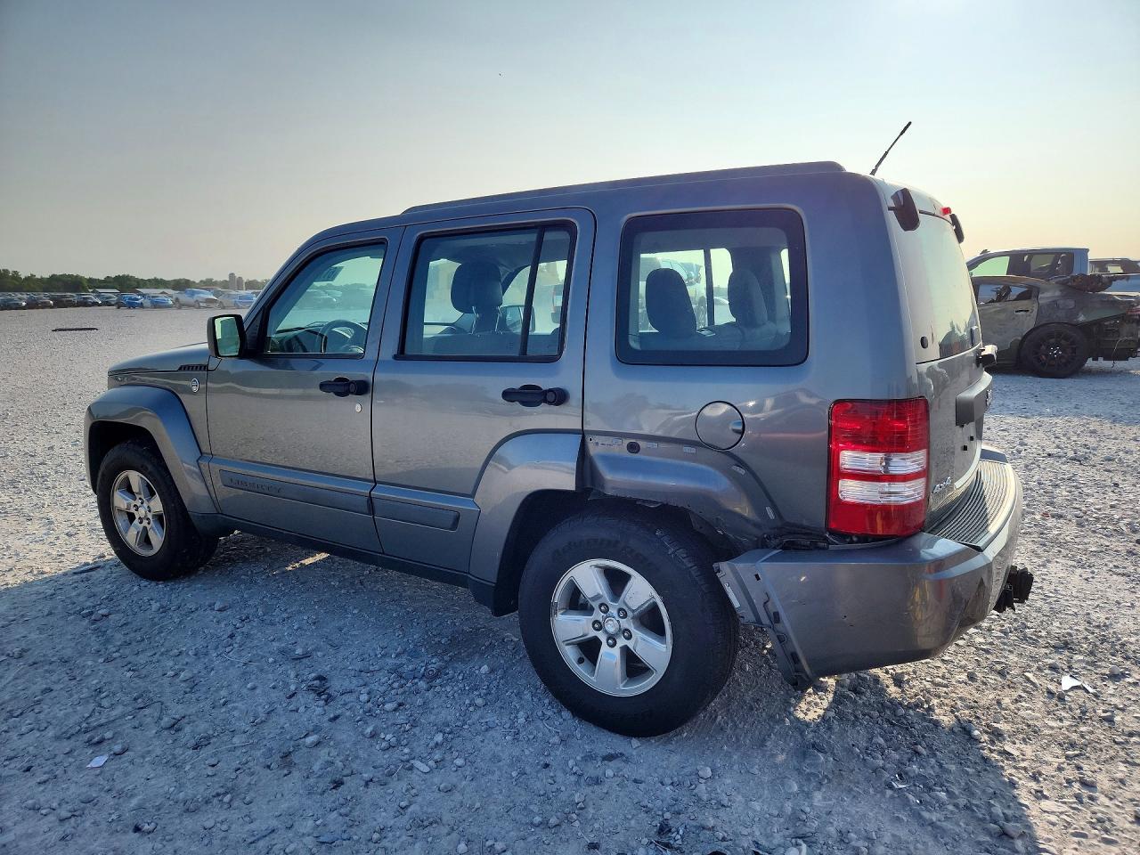 2012 Jeep Liberty Sport Gray vin: 1C4PJMAKXCW134258