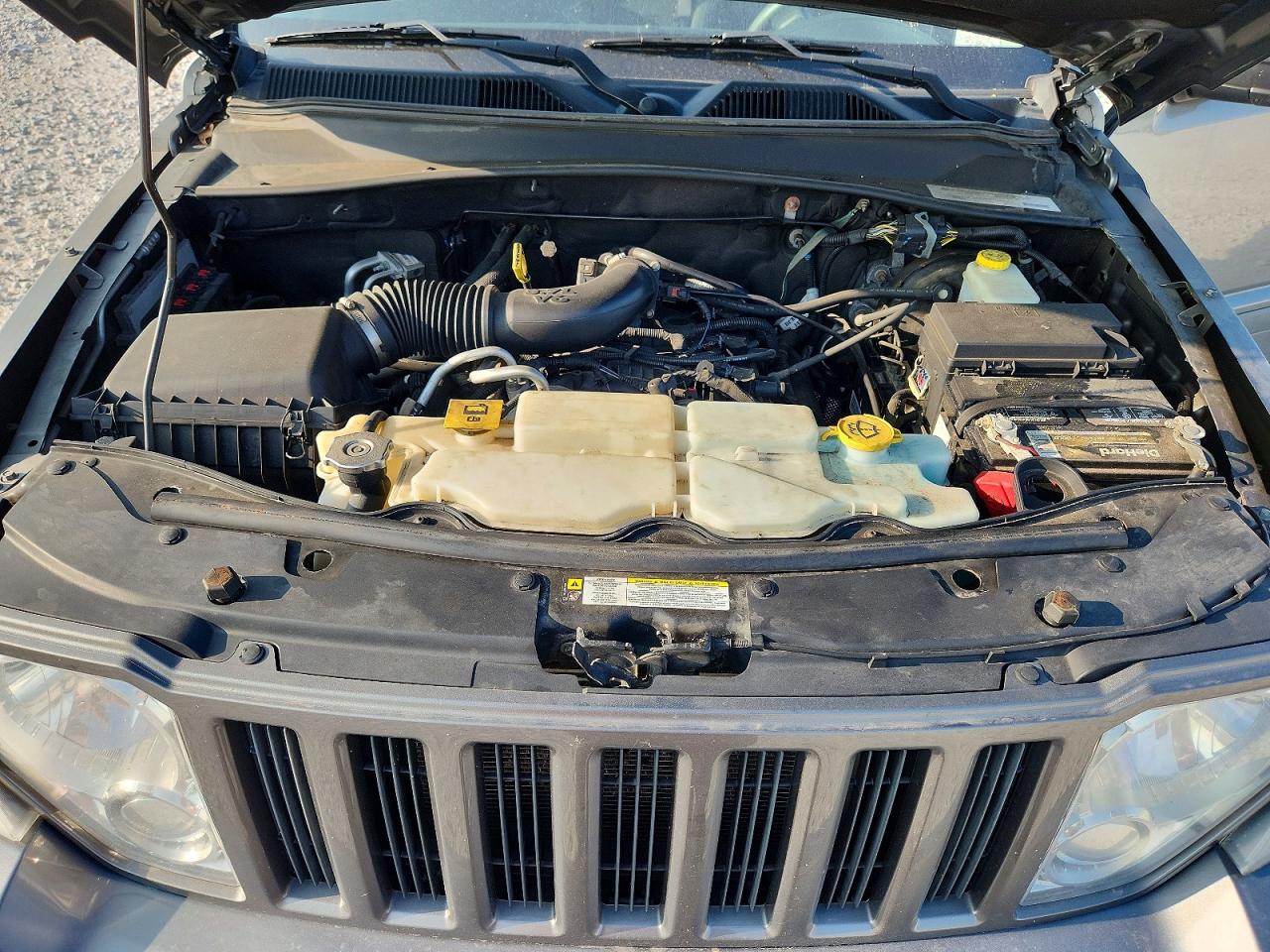 2012 Jeep Liberty Sport Gray vin: 1C4PJMAKXCW134258