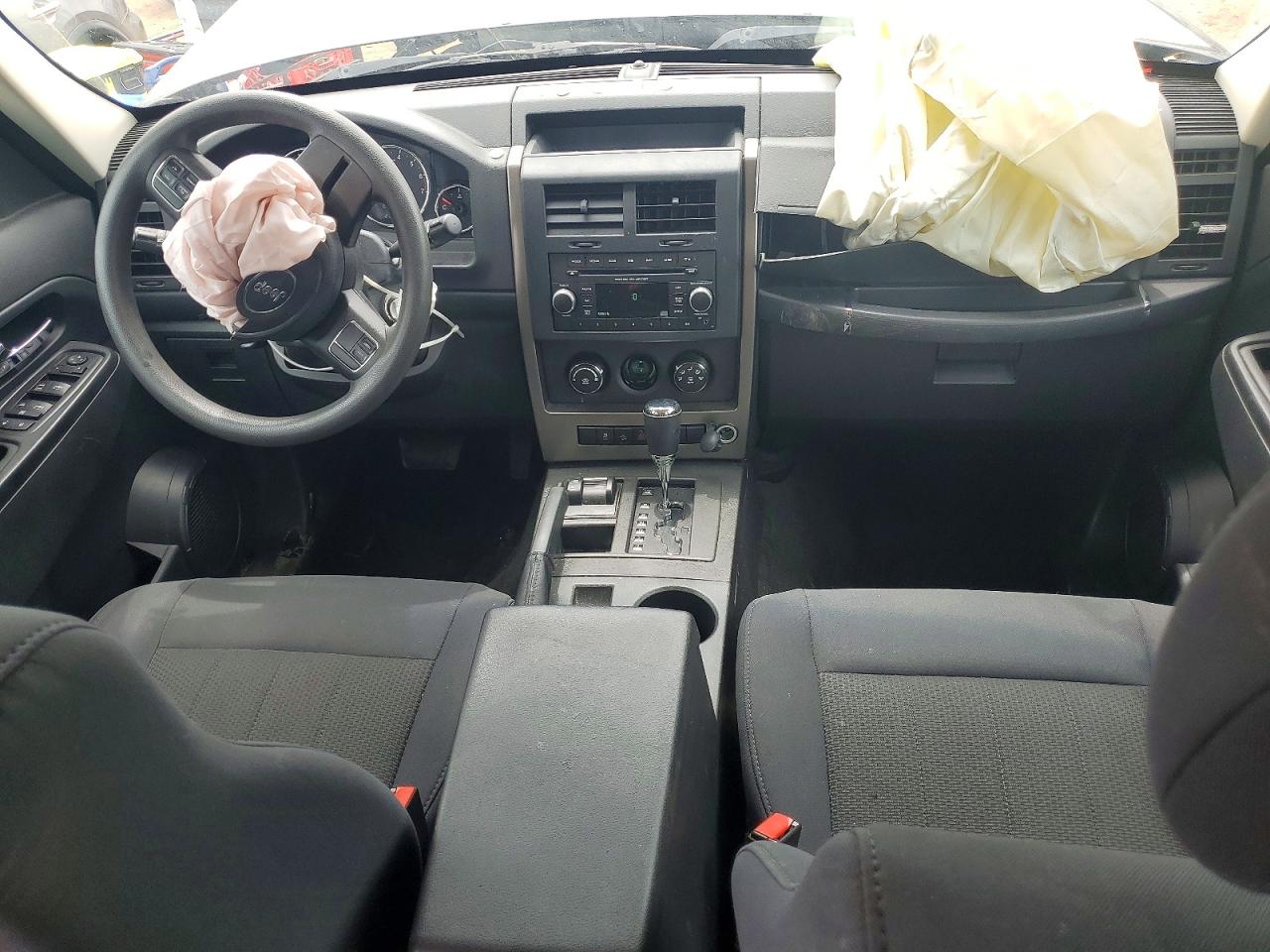 2012 Jeep Liberty Sport Black vin: 1C4PJMAKXCW137841